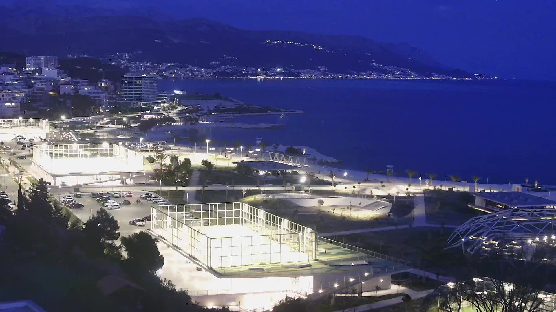 Spiaggia di Žnjan e impianti sportivi – Spalato