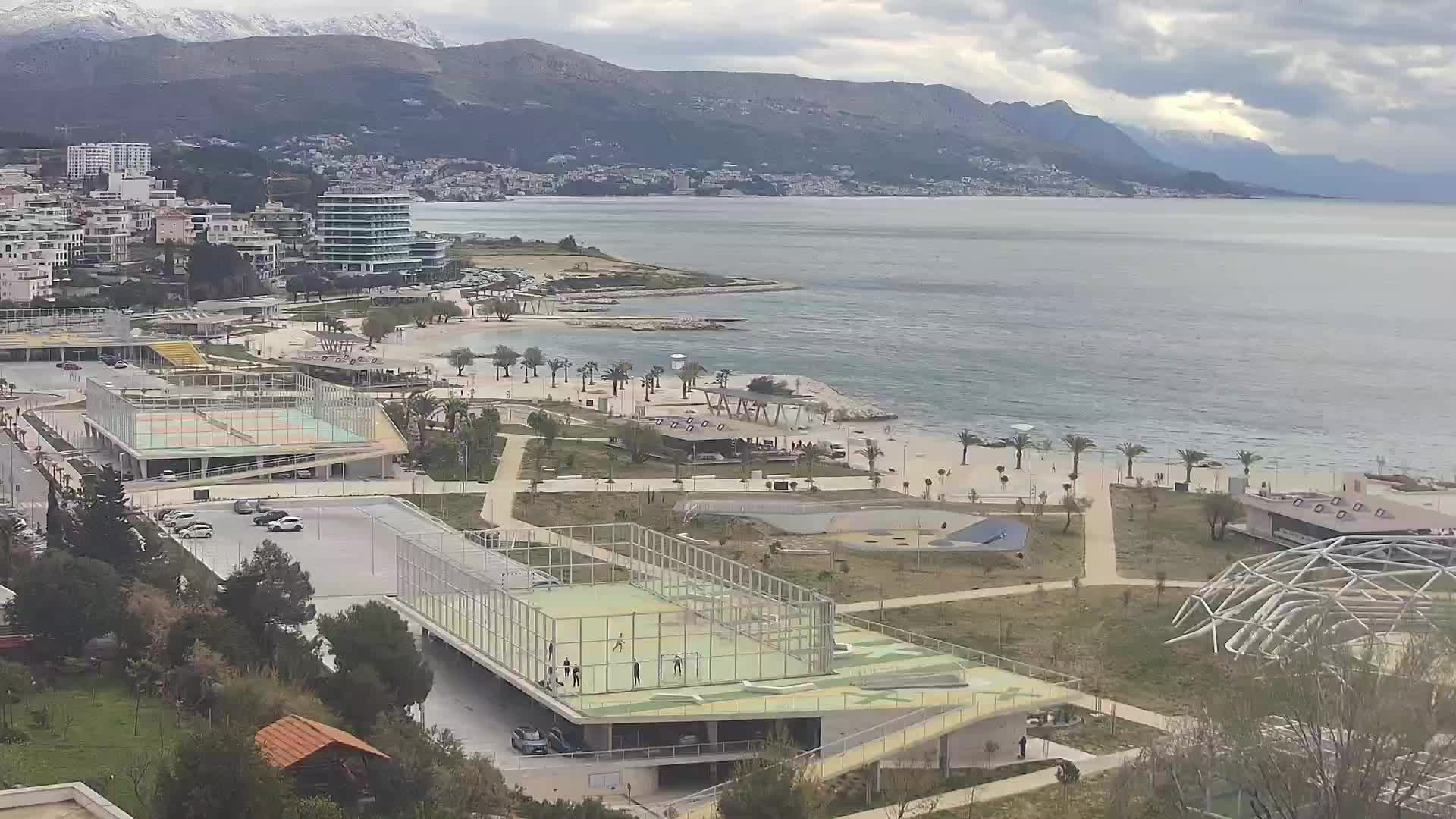 Spiaggia di Žnjan e impianti sportivi – Spalato