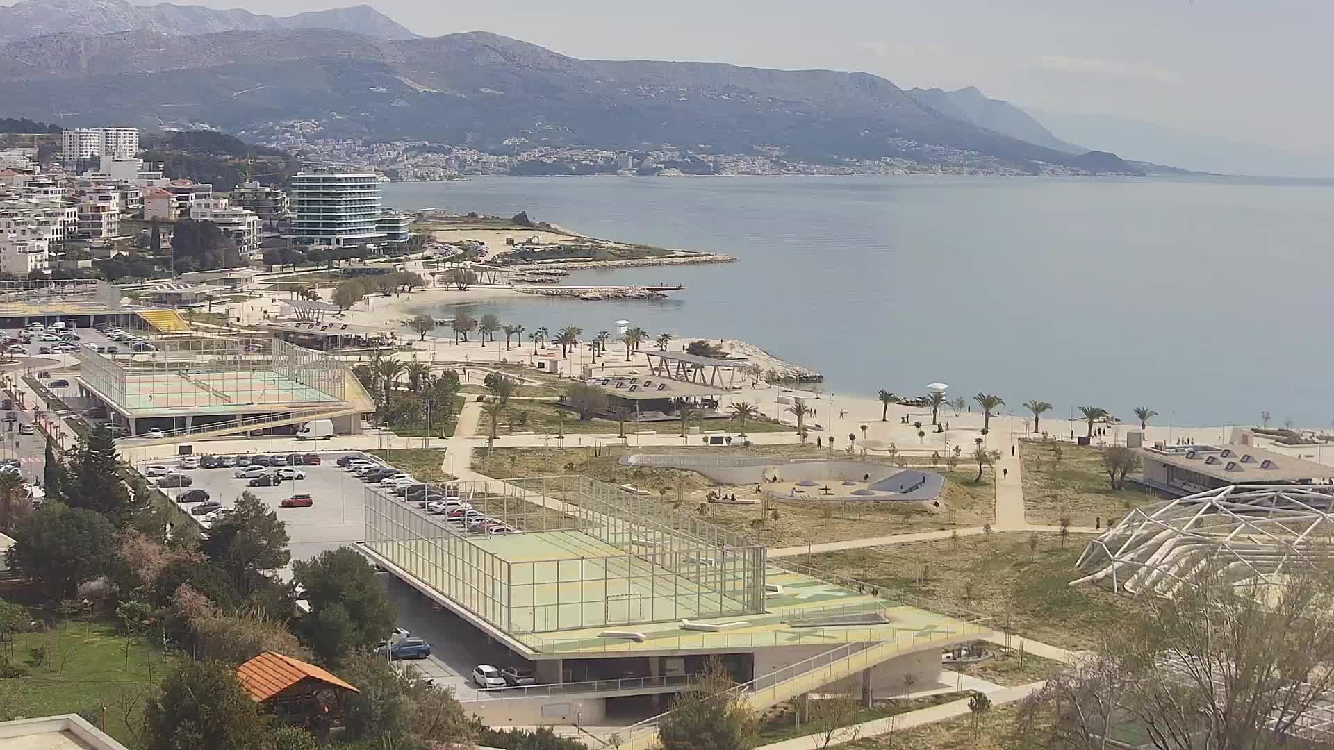 Playa Žnjan e instalaciones deportivas – Split