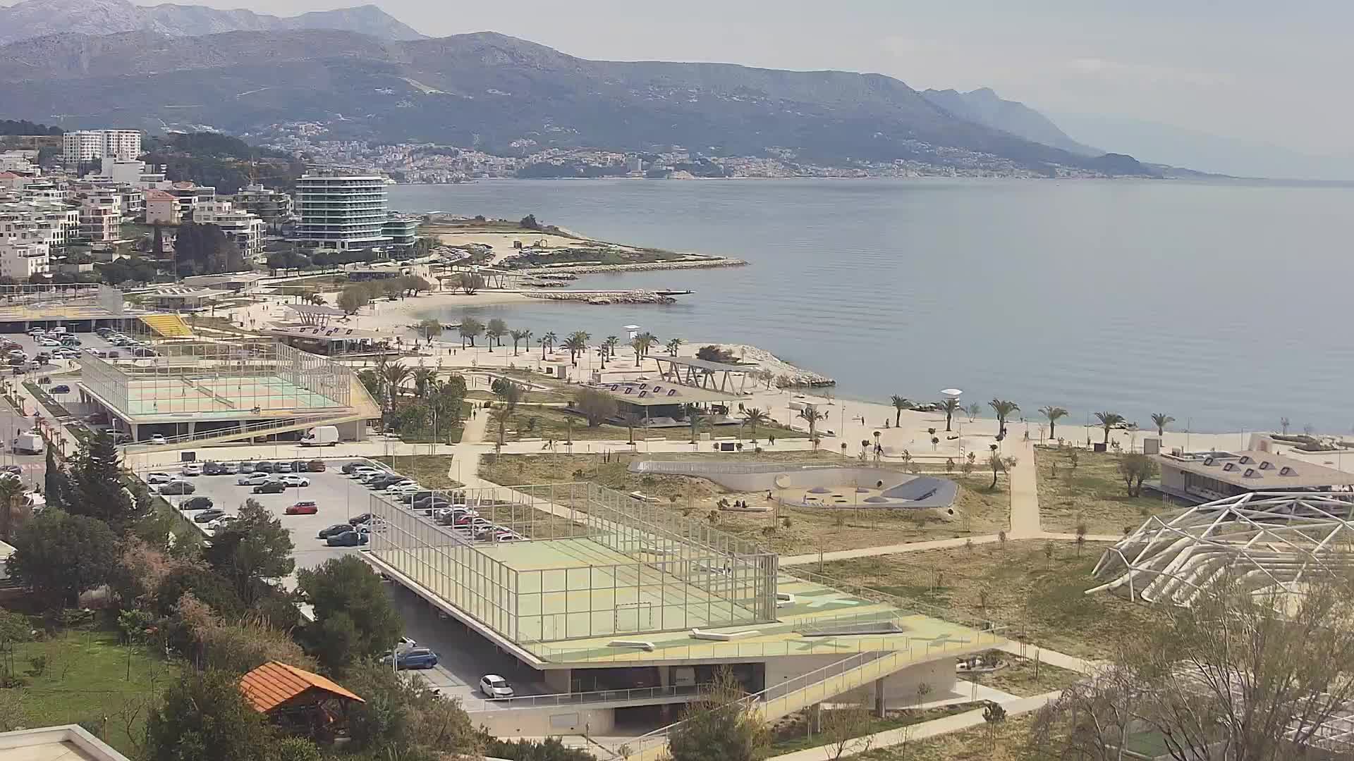 Plage Žnjan et installations sportives – Split