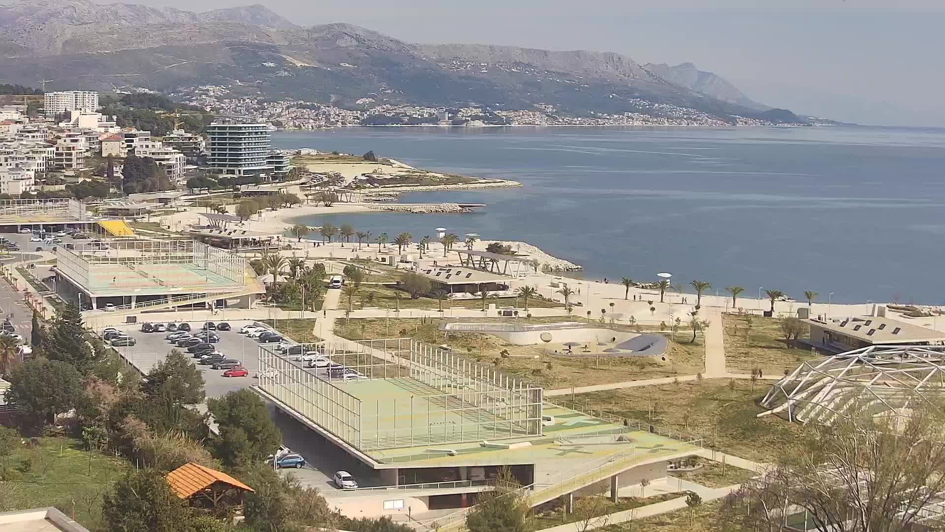 Playa Žnjan e instalaciones deportivas – Split