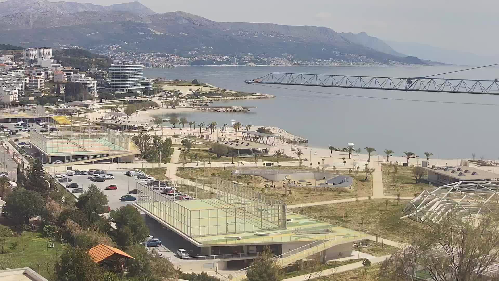 Playa Žnjan e instalaciones deportivas – Split