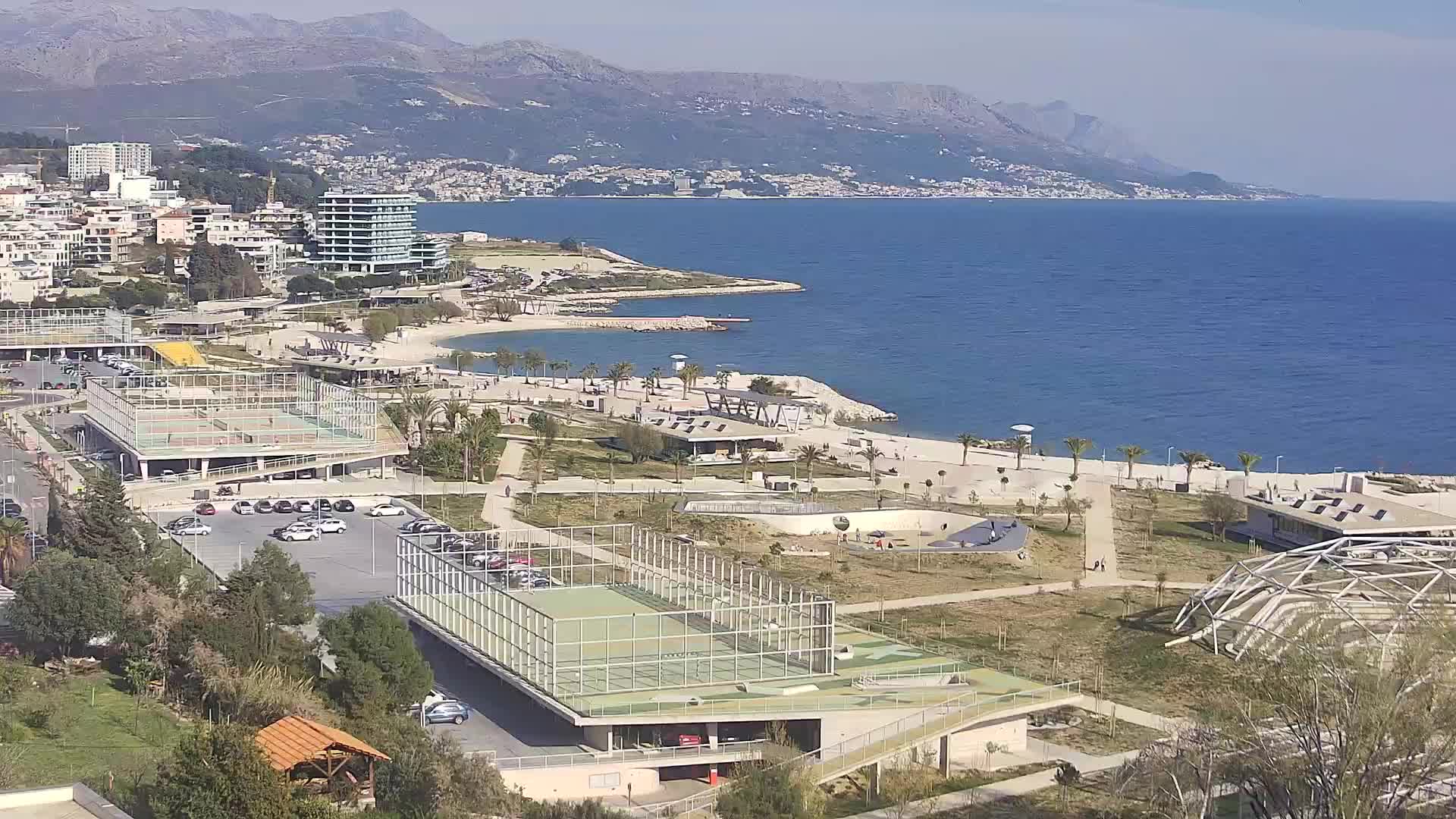 Playa Žnjan e instalaciones deportivas – Split