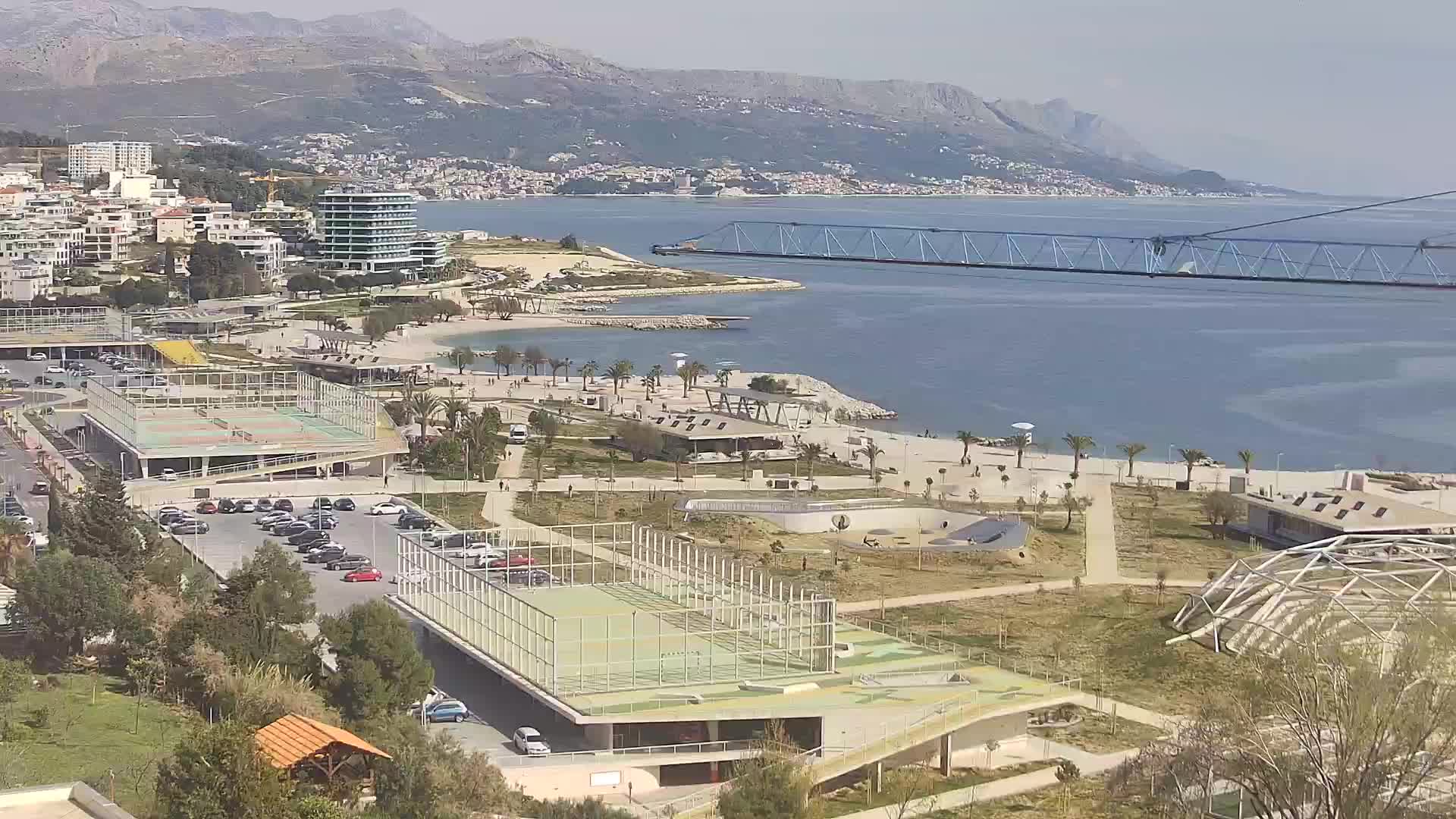 Plaža Žnjan in športni objekti – Split