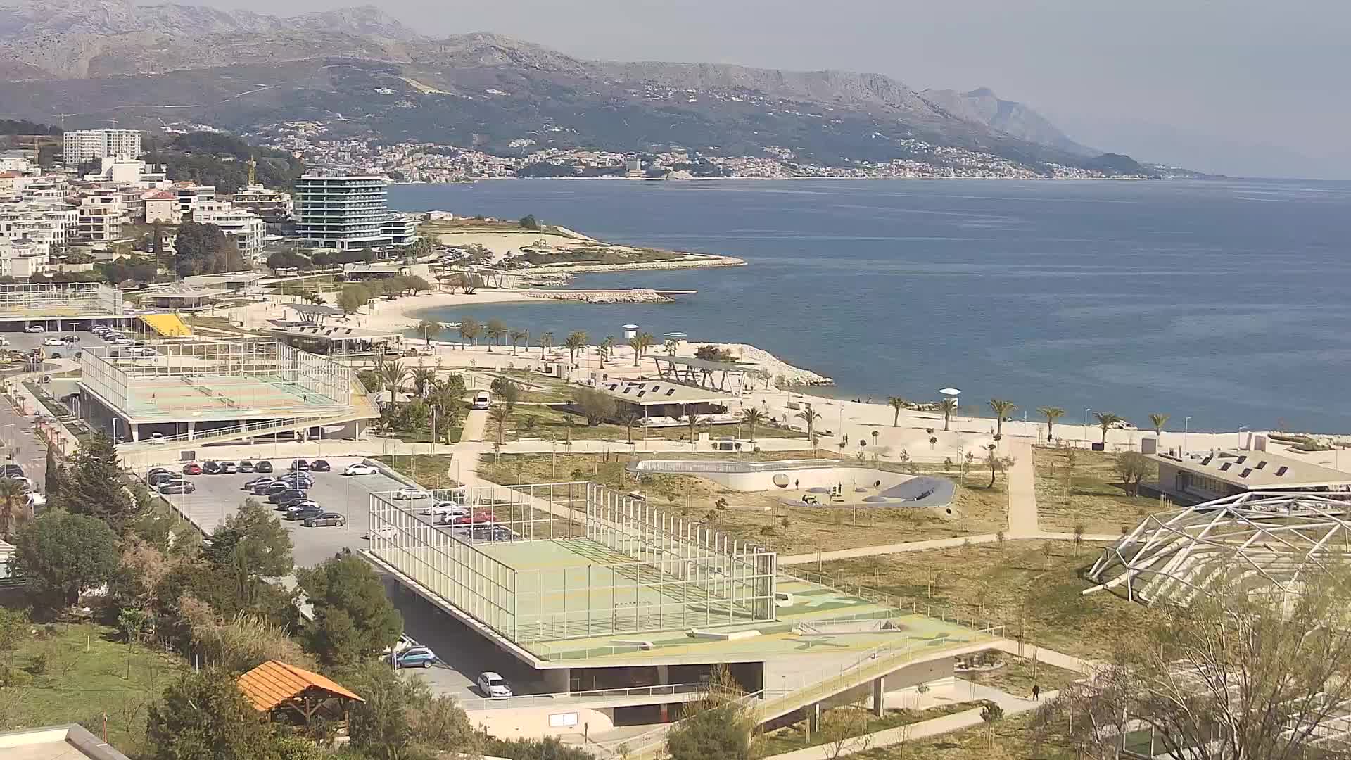 Plaža Žnjan in športni objekti – Split