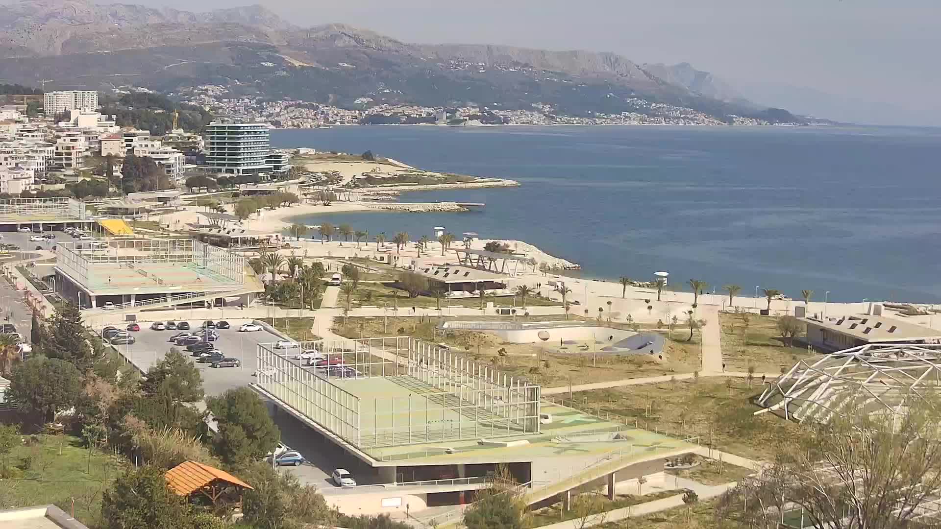 Plage Žnjan et installations sportives – Split