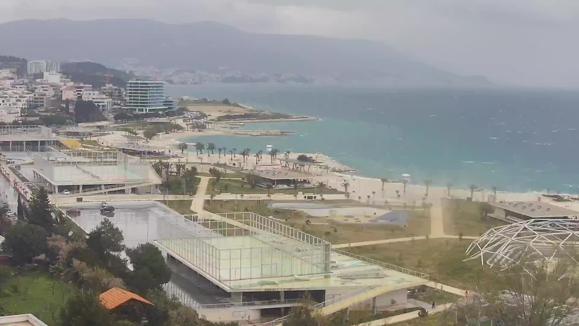 Plage Žnjan et installations sportives – Split