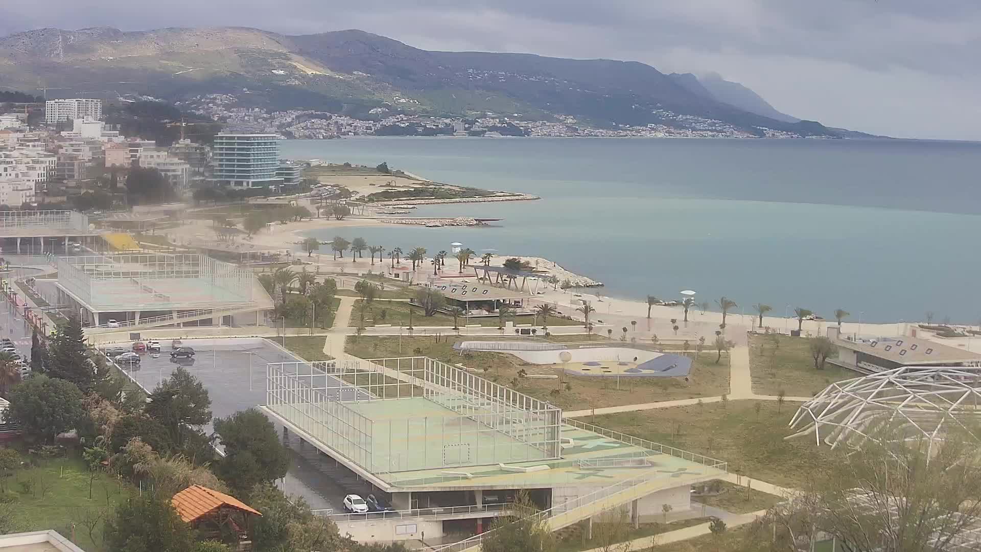 Spiaggia di Žnjan e impianti sportivi – Spalato