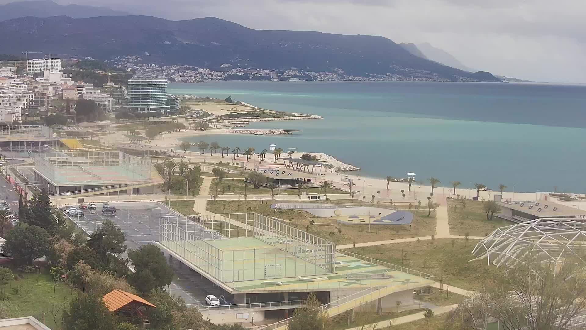 Playa Žnjan e instalaciones deportivas – Split