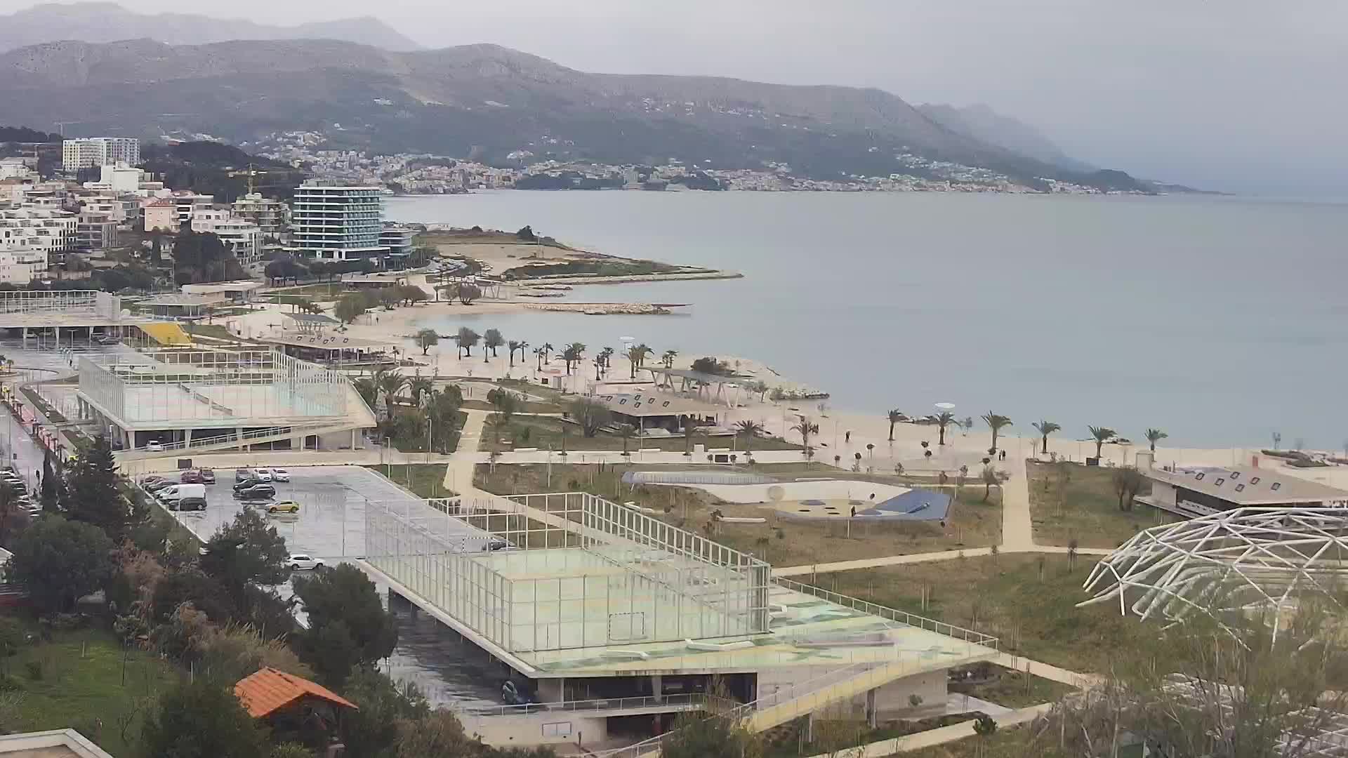 Plage Žnjan et installations sportives – Split