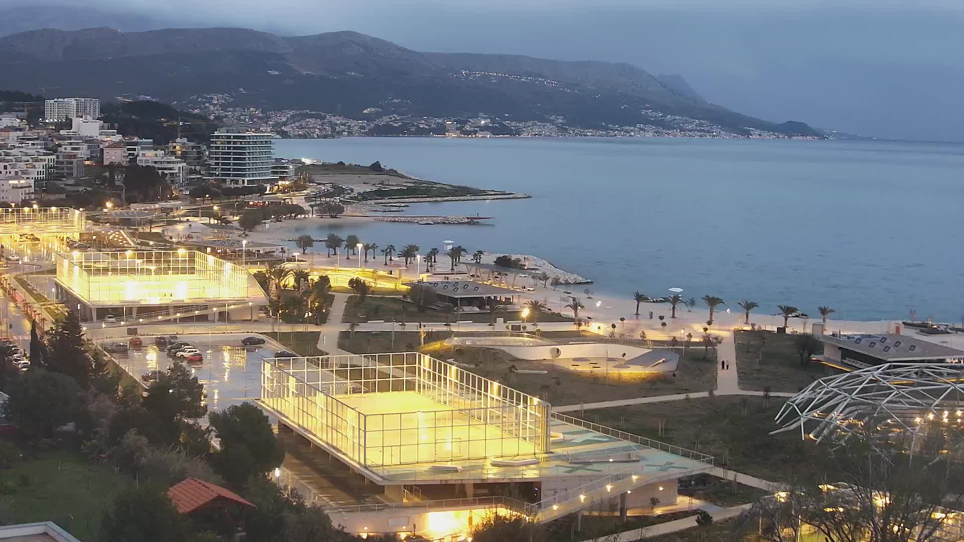 Spiaggia di Žnjan e impianti sportivi – Spalato