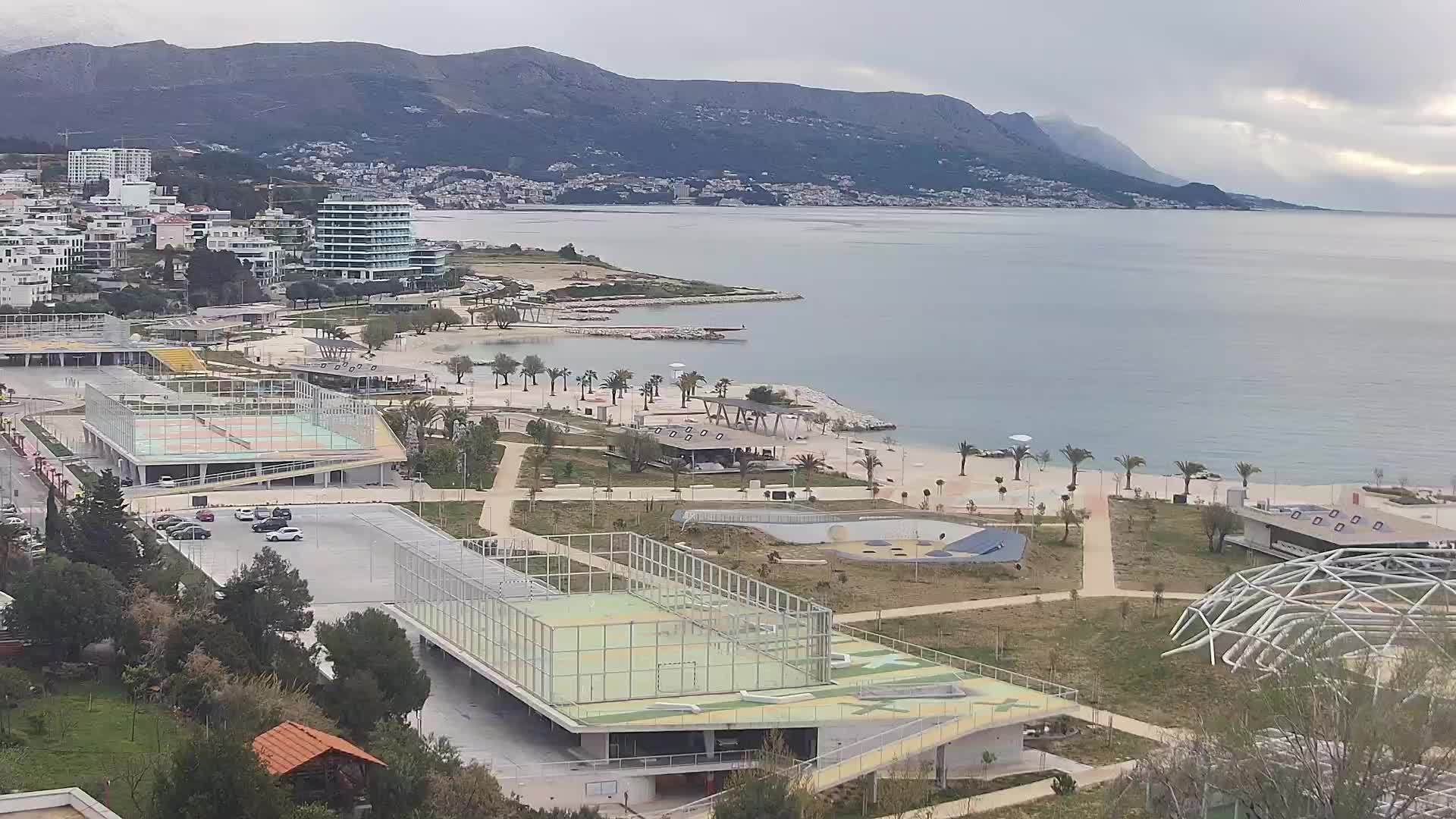 Spiaggia di Žnjan e impianti sportivi – Spalato