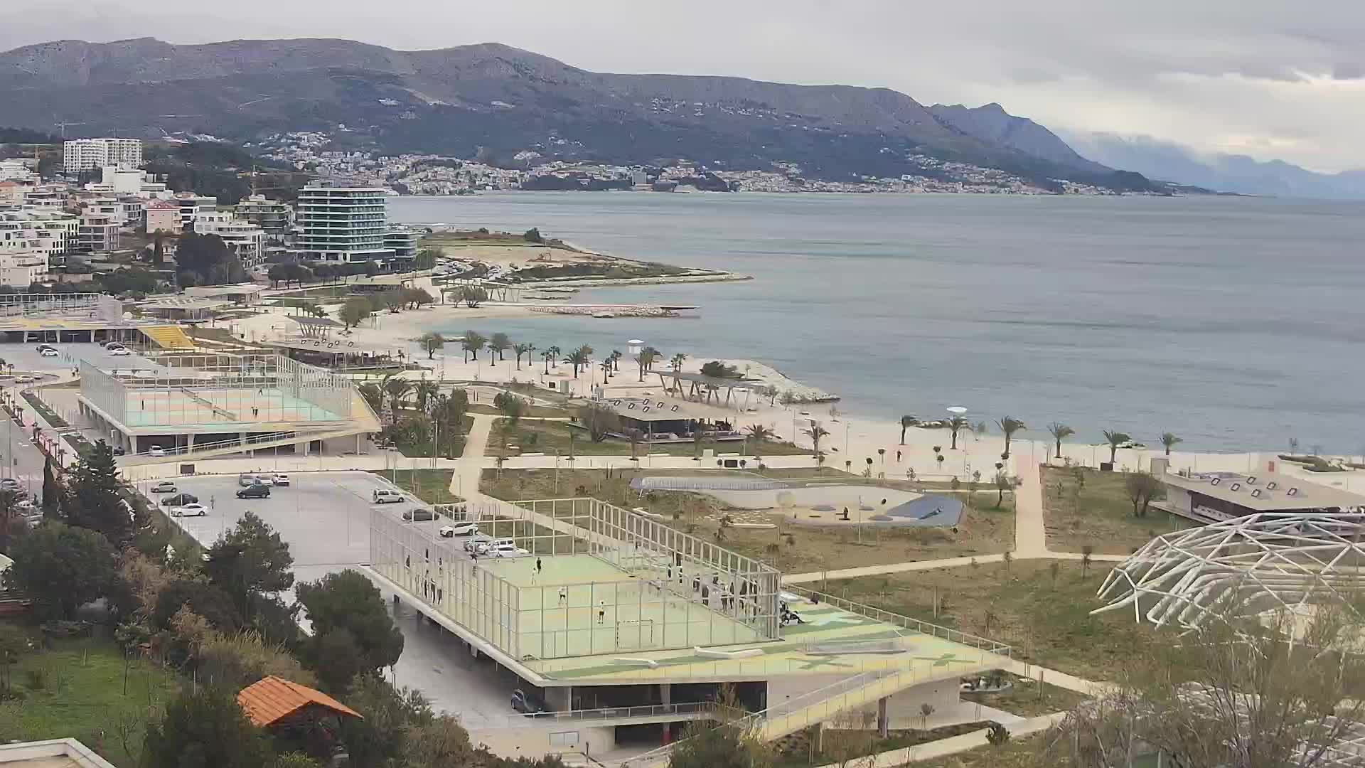 Spiaggia di Žnjan e impianti sportivi – Spalato