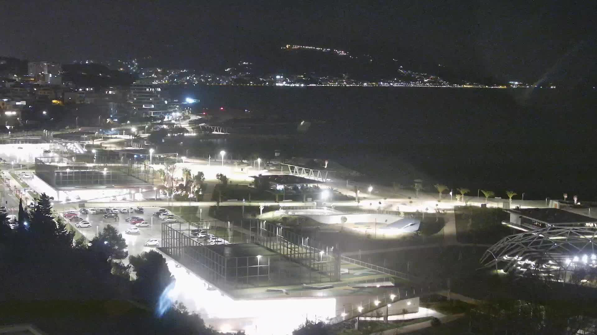 Plage Žnjan et installations sportives – Split