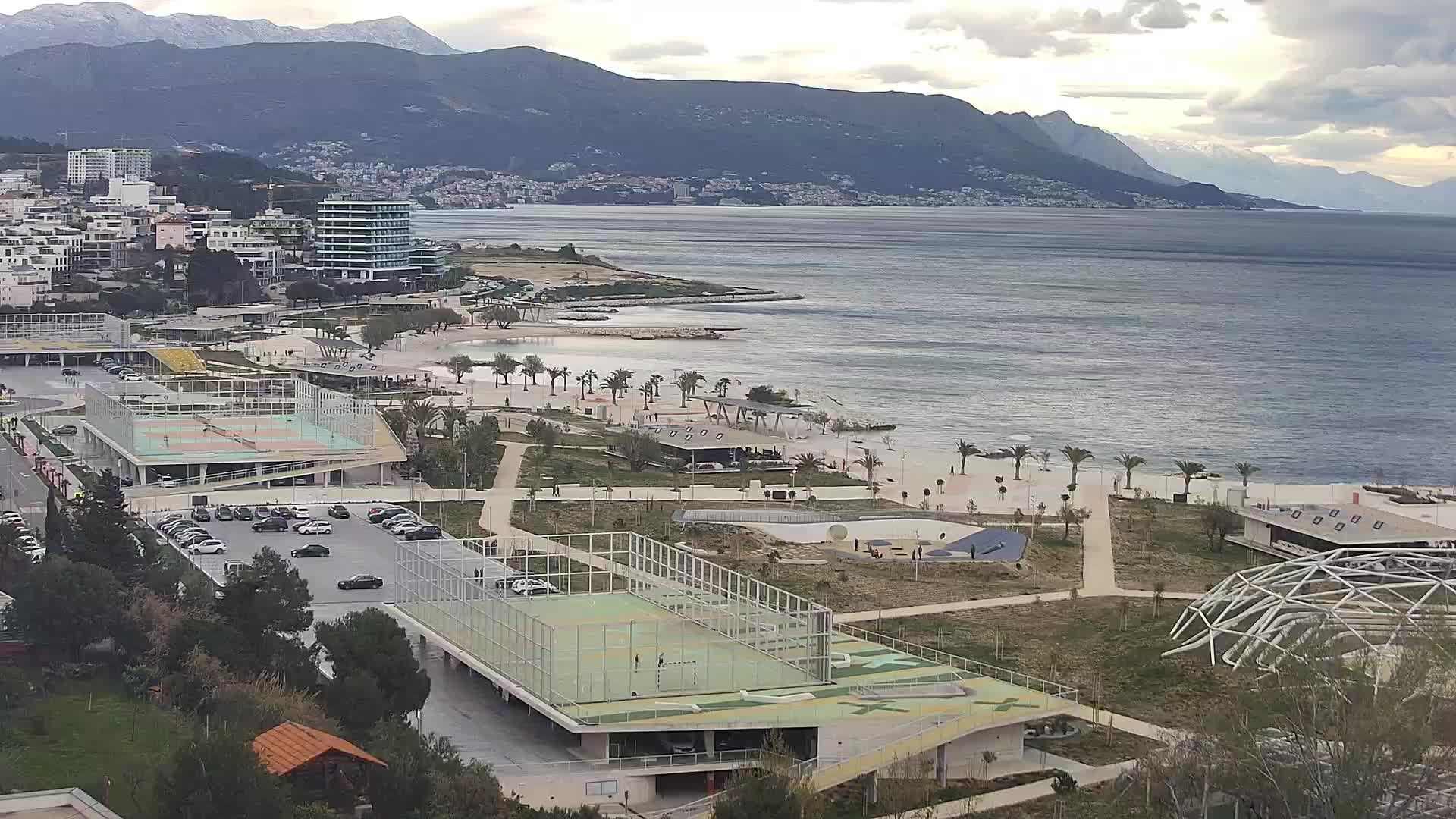 Spiaggia di Žnjan e impianti sportivi – Spalato