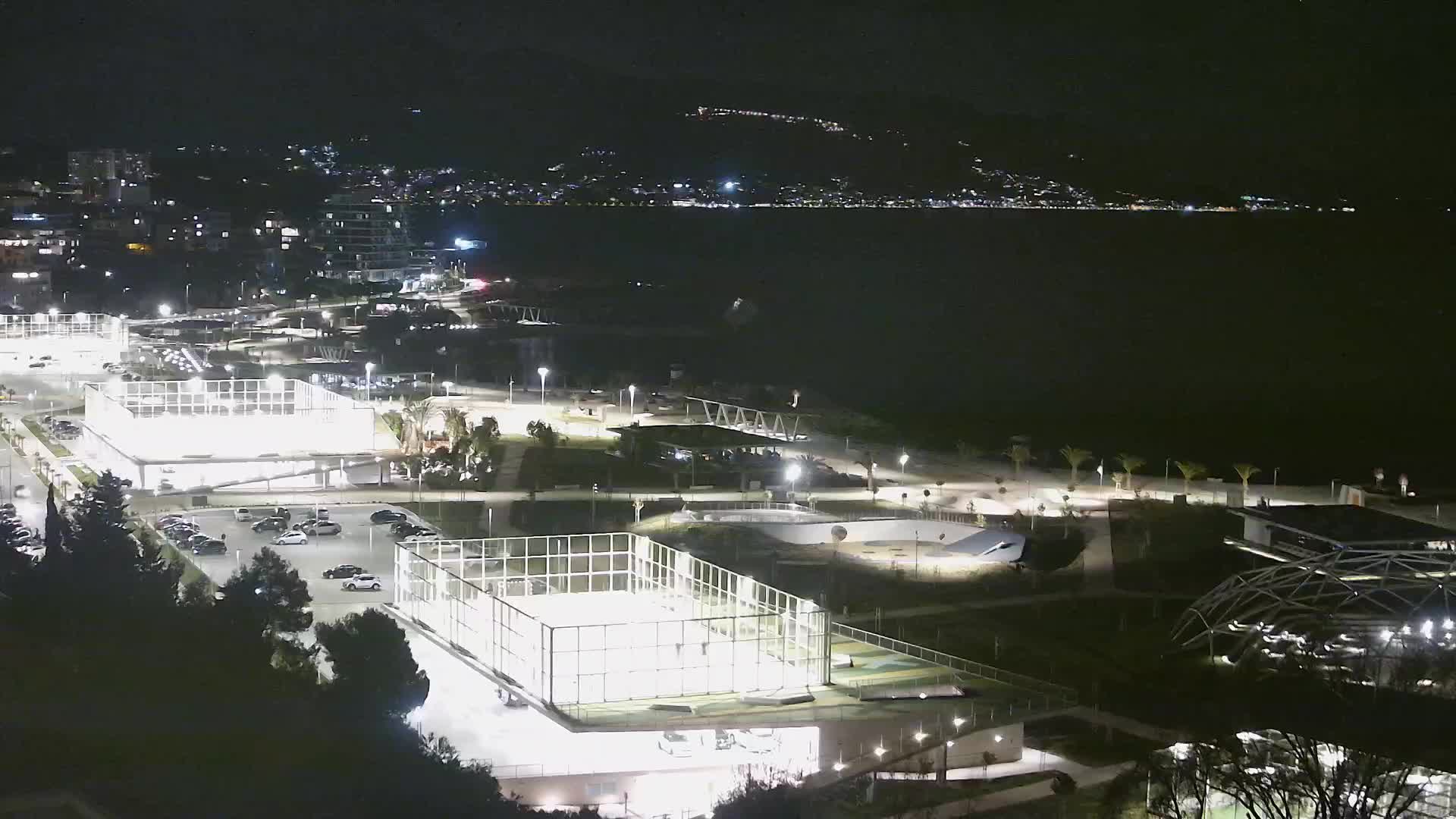 Plage Žnjan et installations sportives – Split