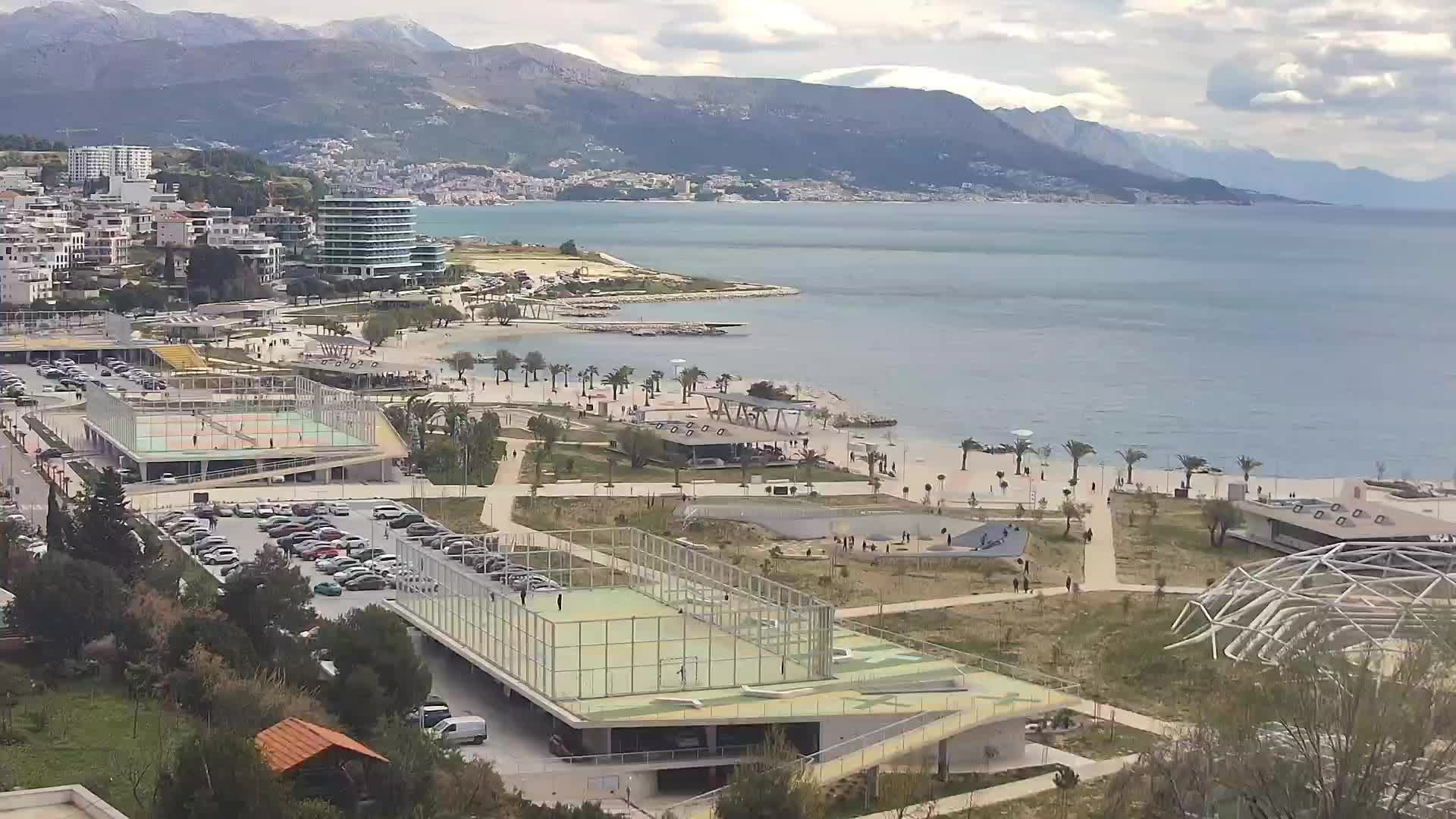 Plage Žnjan et installations sportives – Split