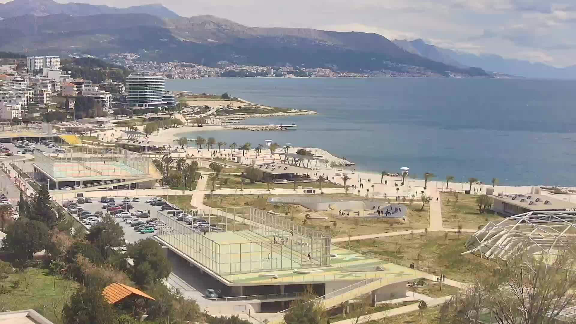 Plage Žnjan et installations sportives – Split