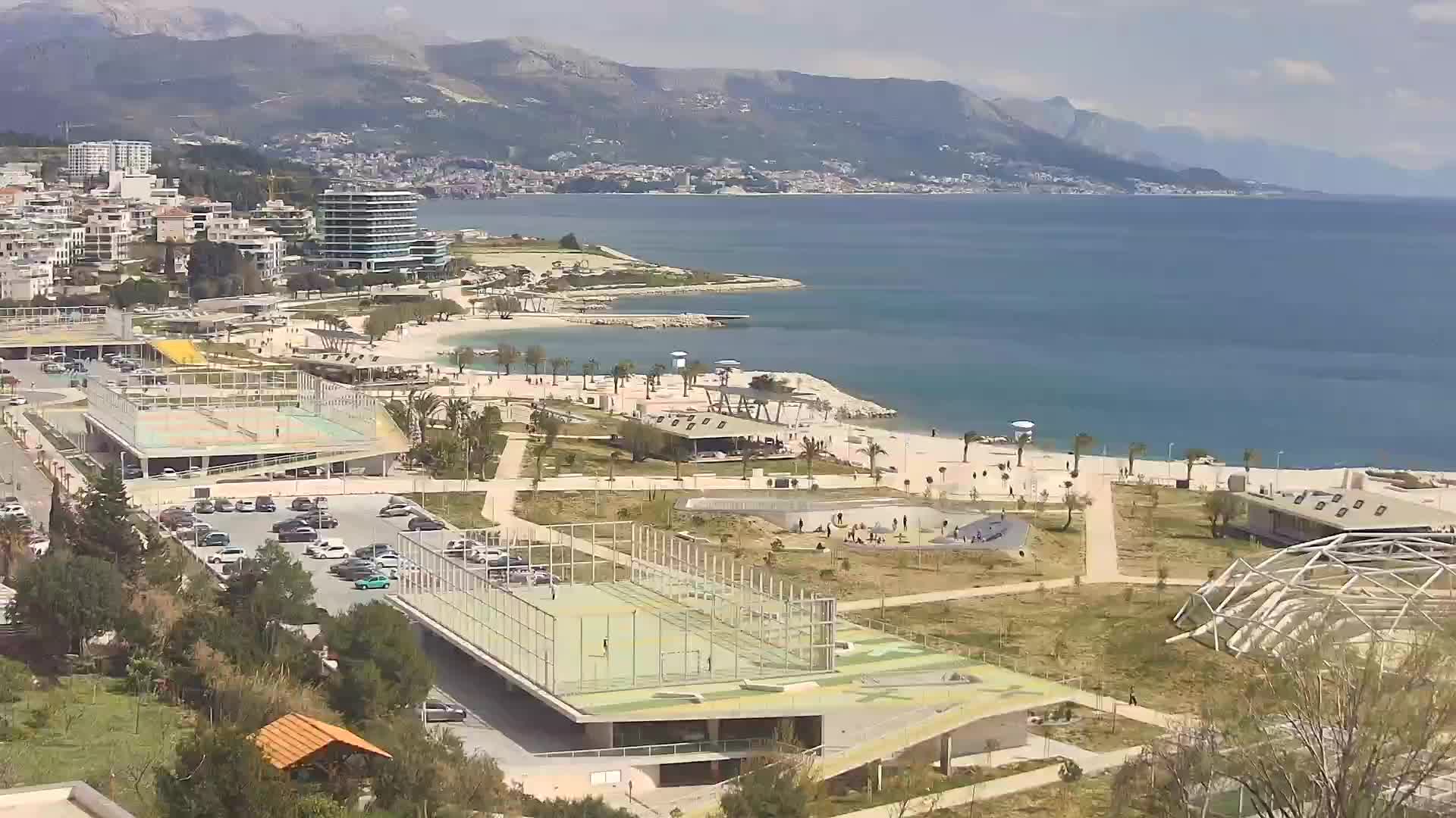 Plage Žnjan et installations sportives – Split
