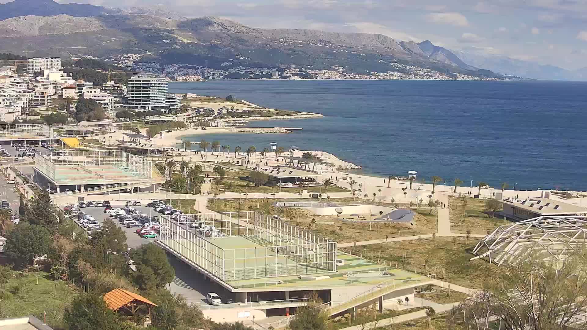 Spiaggia di Žnjan e impianti sportivi – Spalato