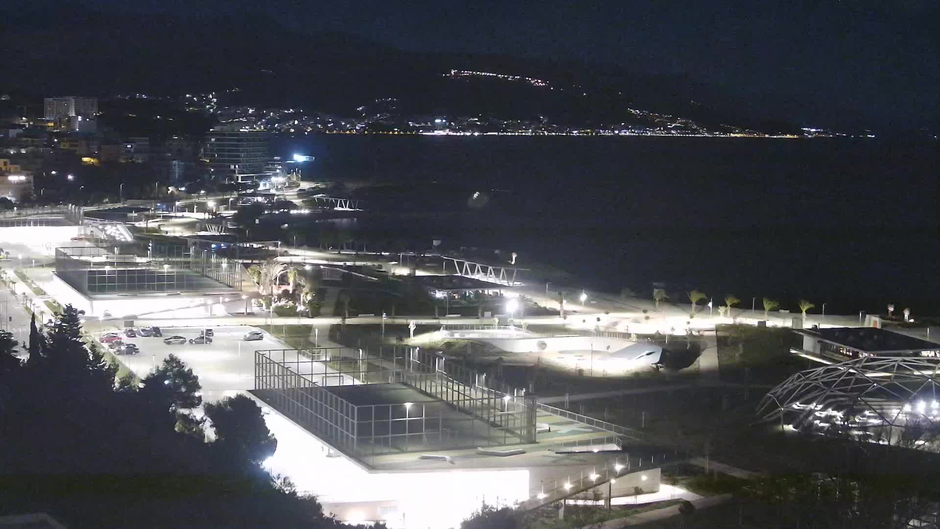 Spiaggia di Žnjan e impianti sportivi – Spalato