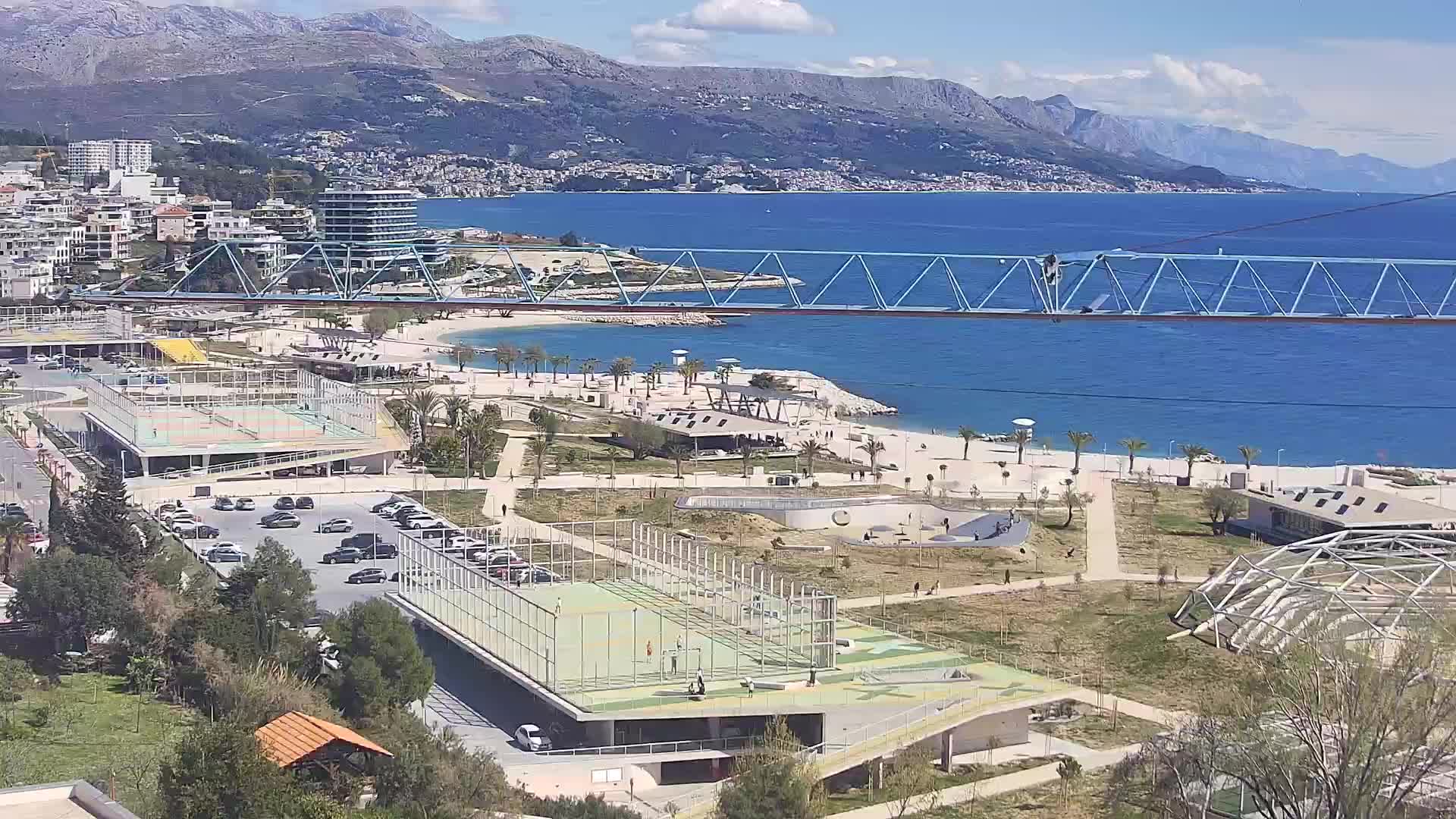 Playa Žnjan e instalaciones deportivas – Split