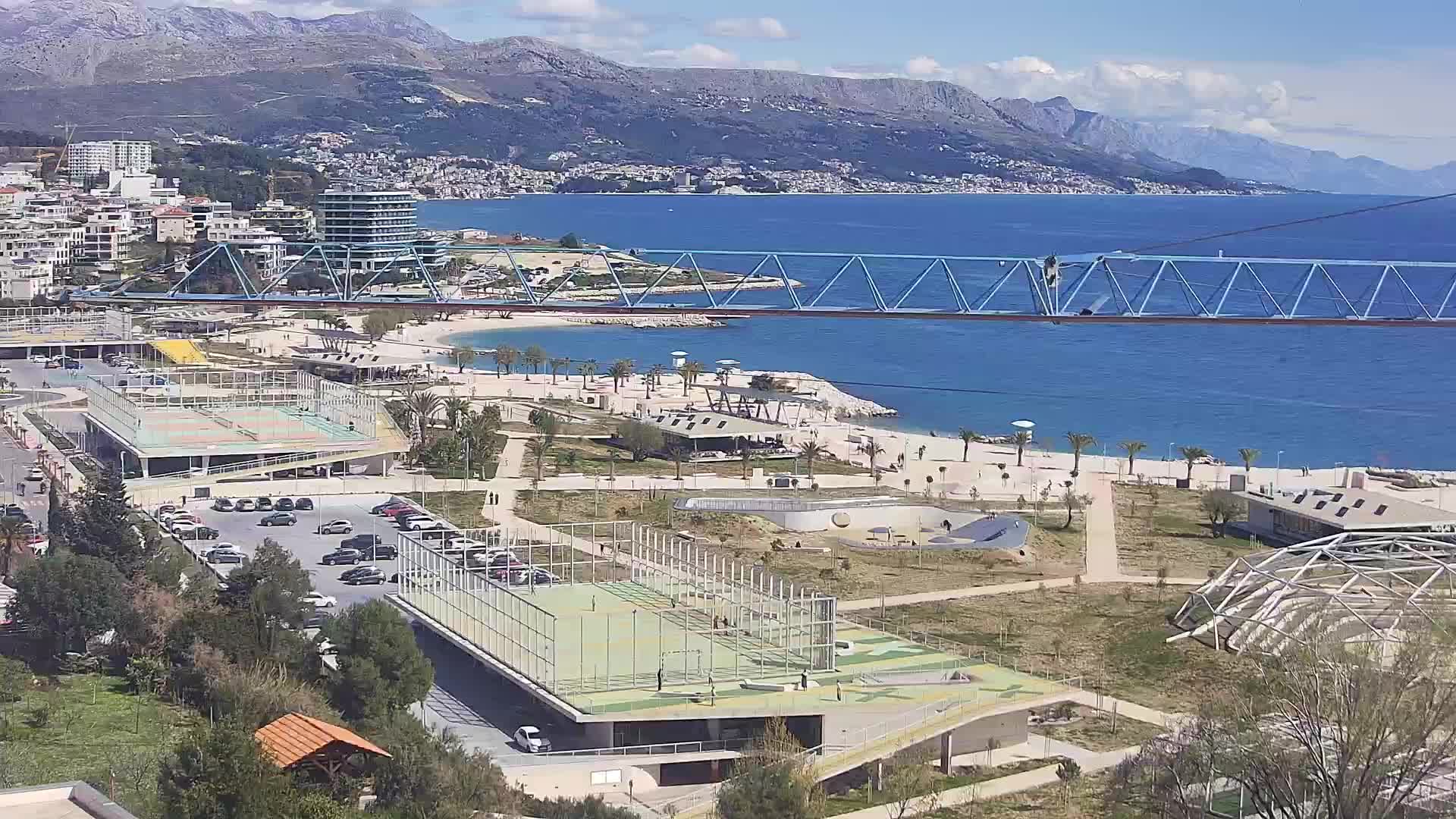 Playa Žnjan e instalaciones deportivas – Split