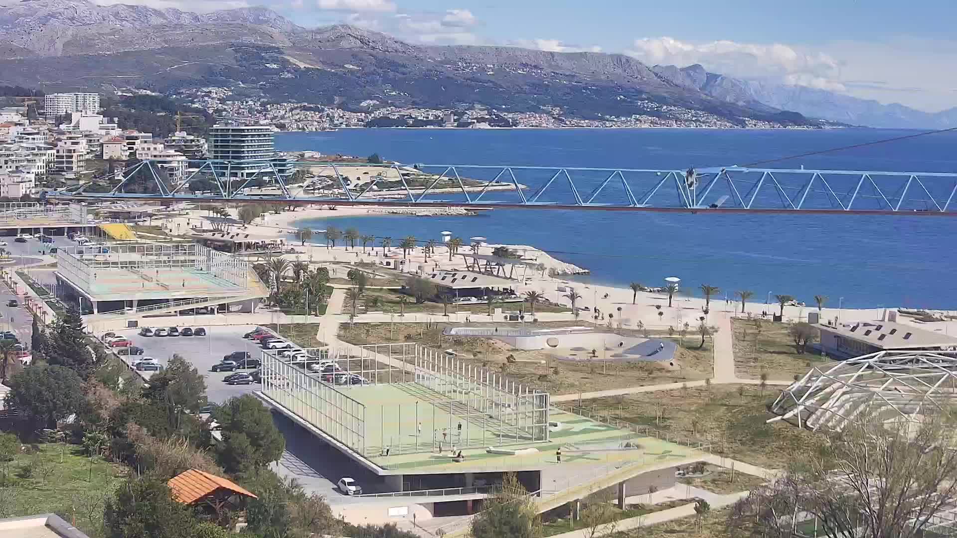 Playa Žnjan e instalaciones deportivas – Split