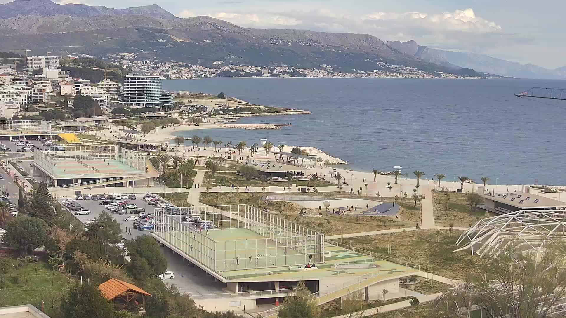 Playa Žnjan e instalaciones deportivas – Split