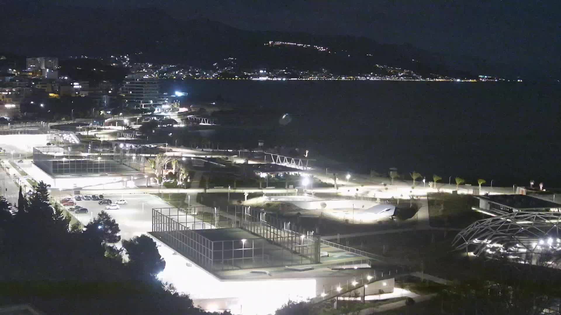 Plage Žnjan et installations sportives – Split