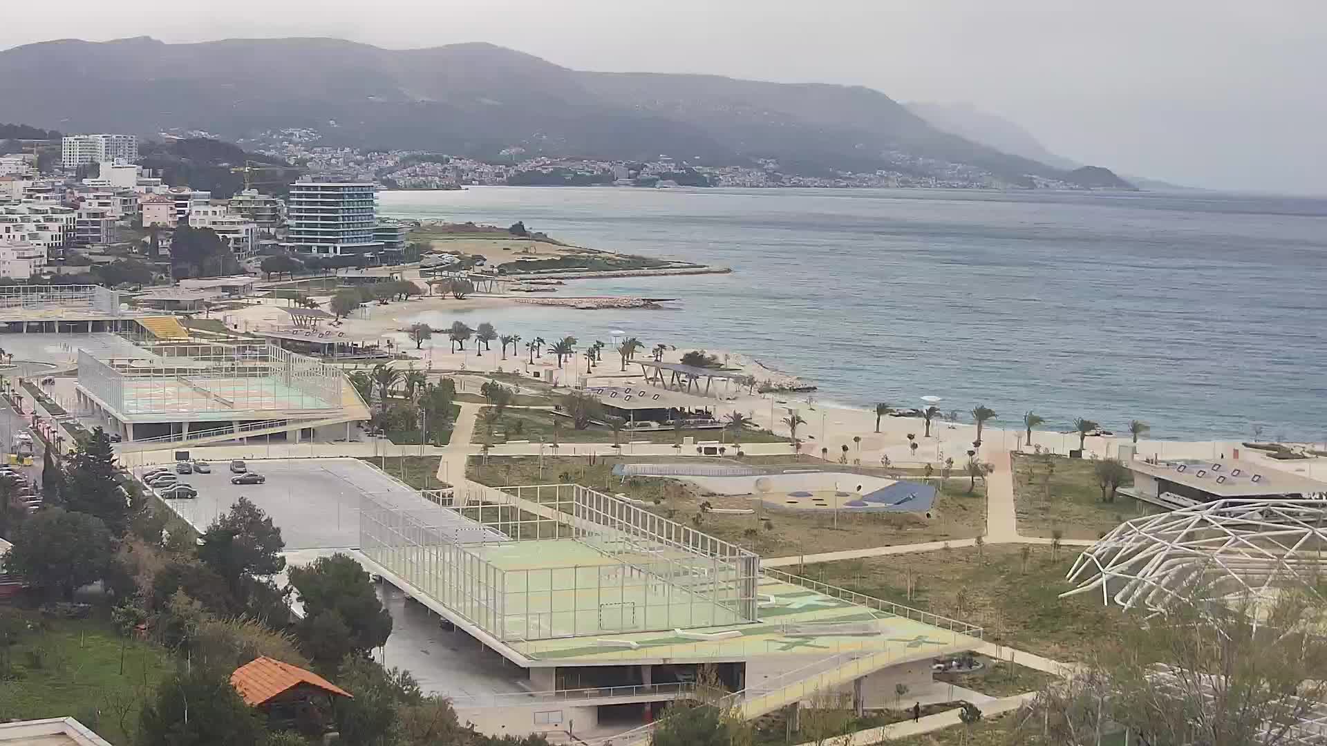 Plage Žnjan et installations sportives – Split