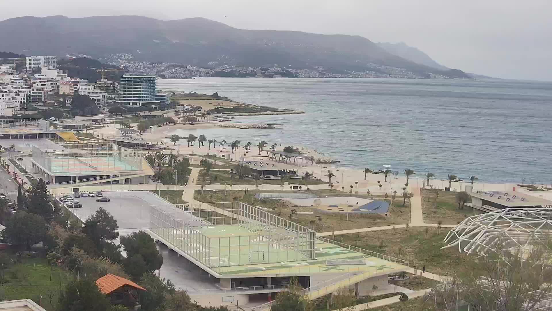 Plage Žnjan et installations sportives – Split