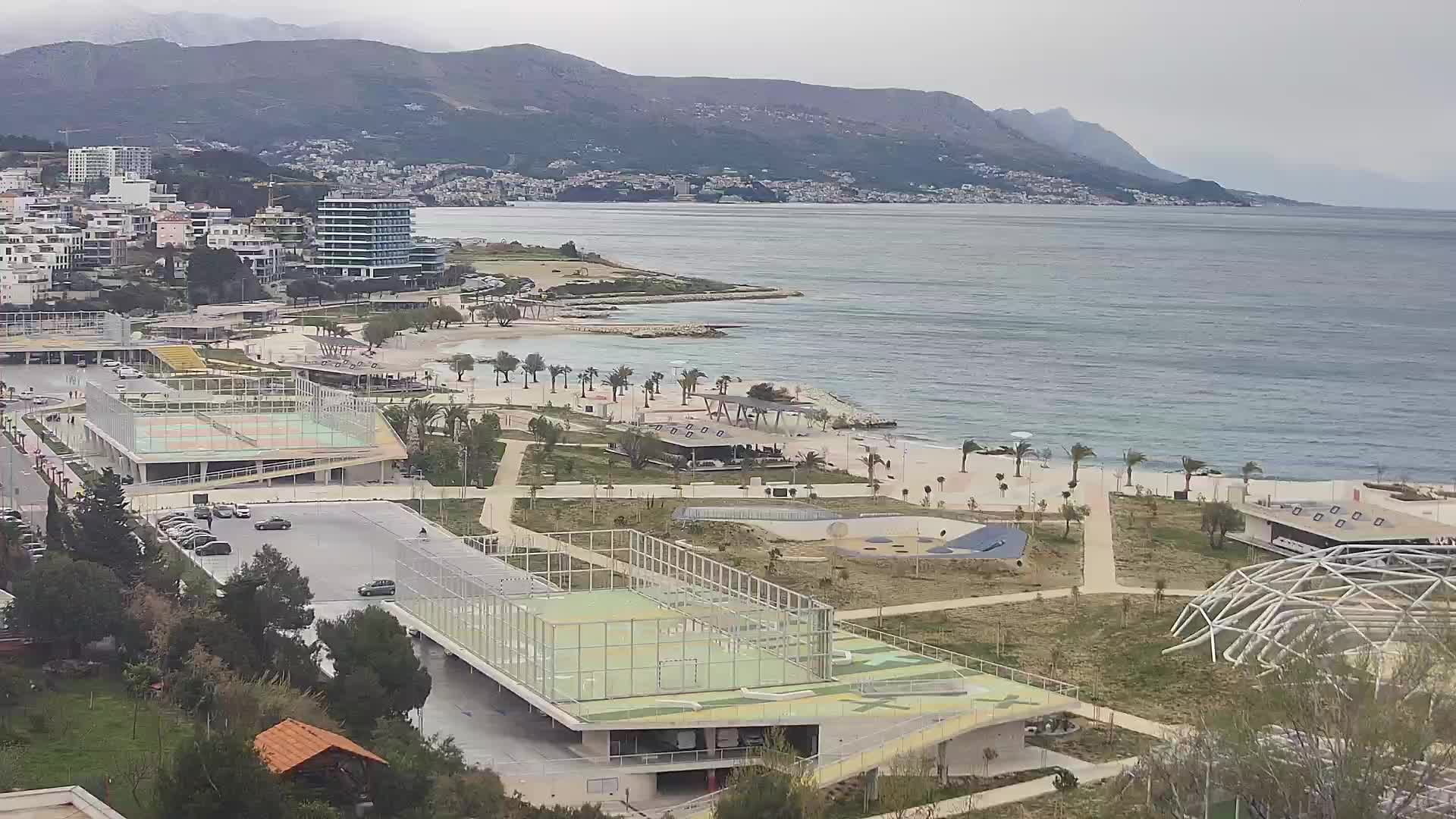 Plage Žnjan et installations sportives – Split