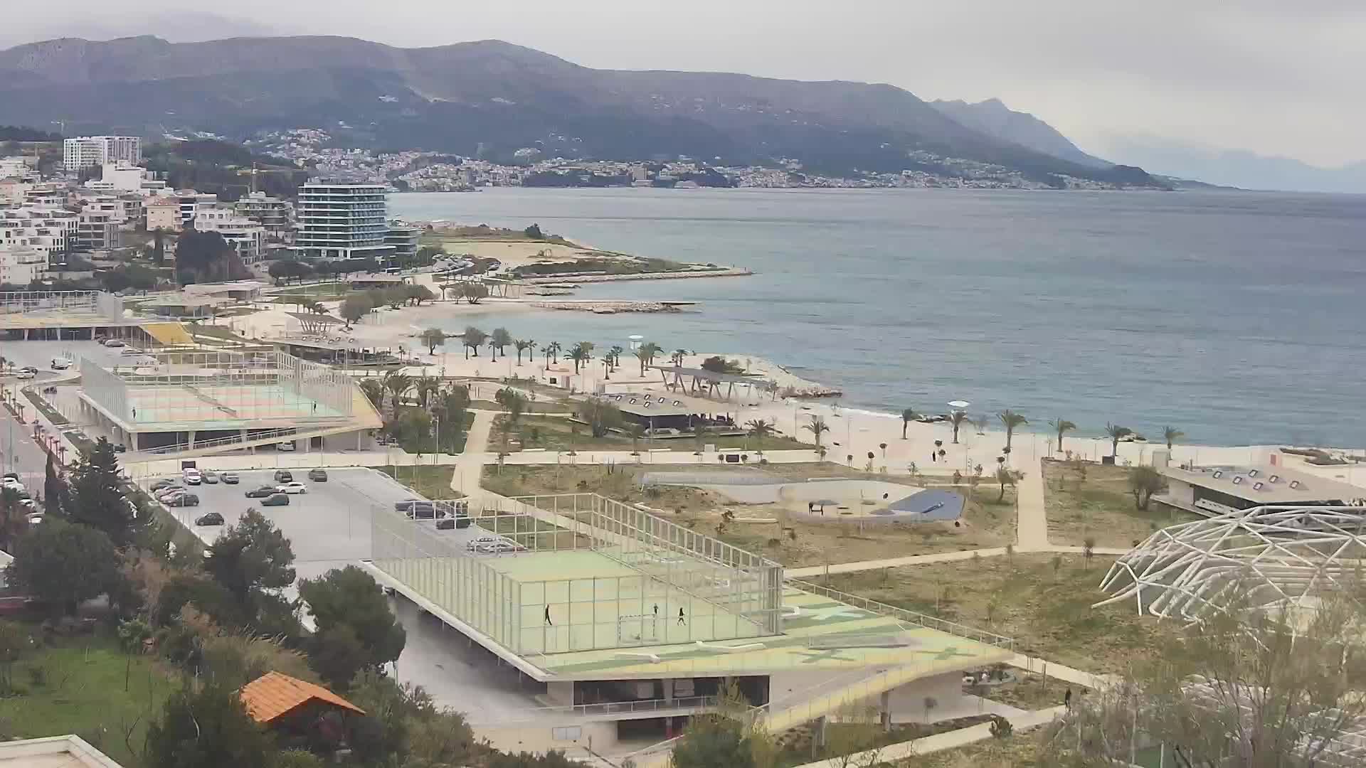Spiaggia di Žnjan e impianti sportivi – Spalato