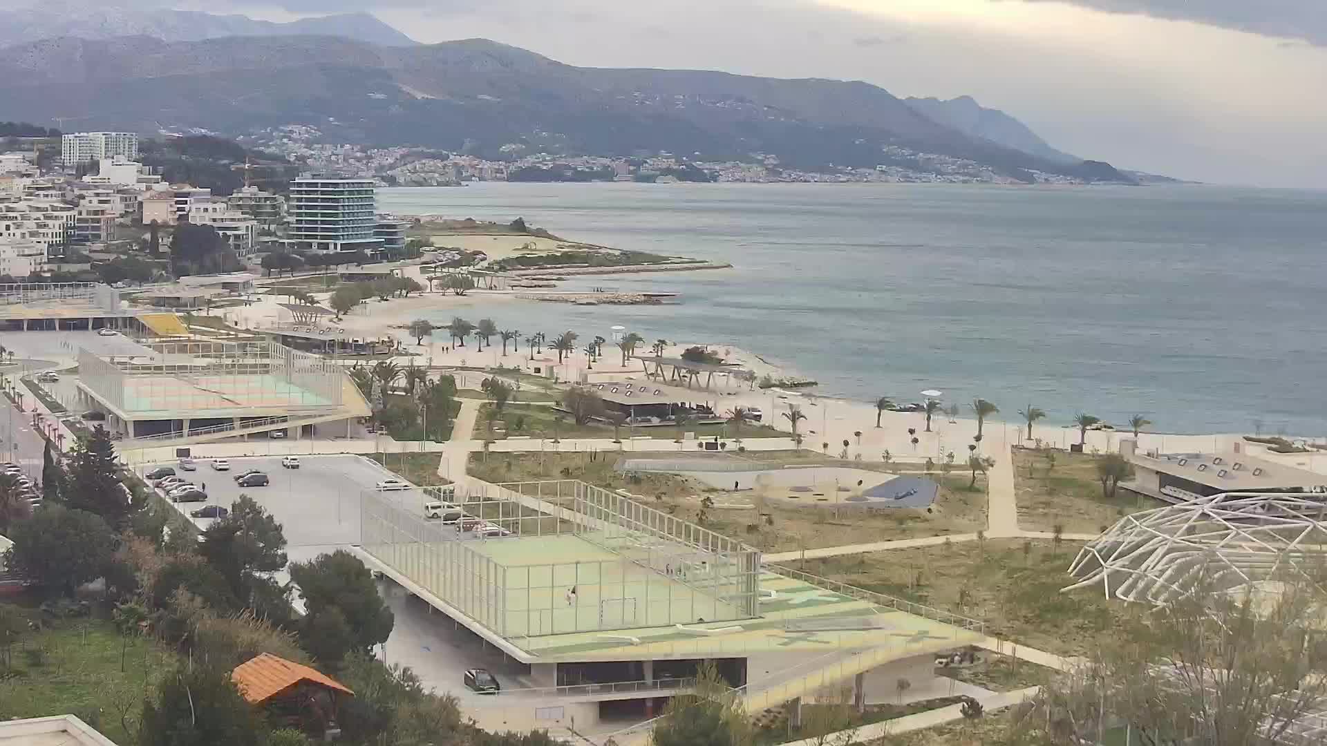 Spiaggia di Žnjan e impianti sportivi – Spalato