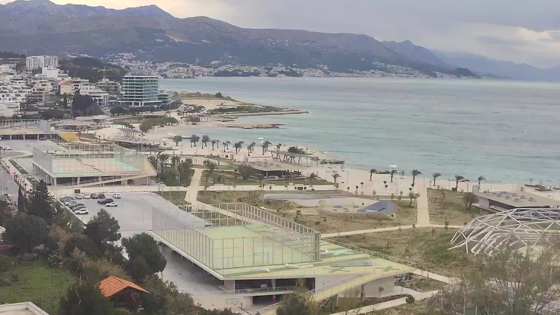 Spiaggia di Žnjan e impianti sportivi – Spalato