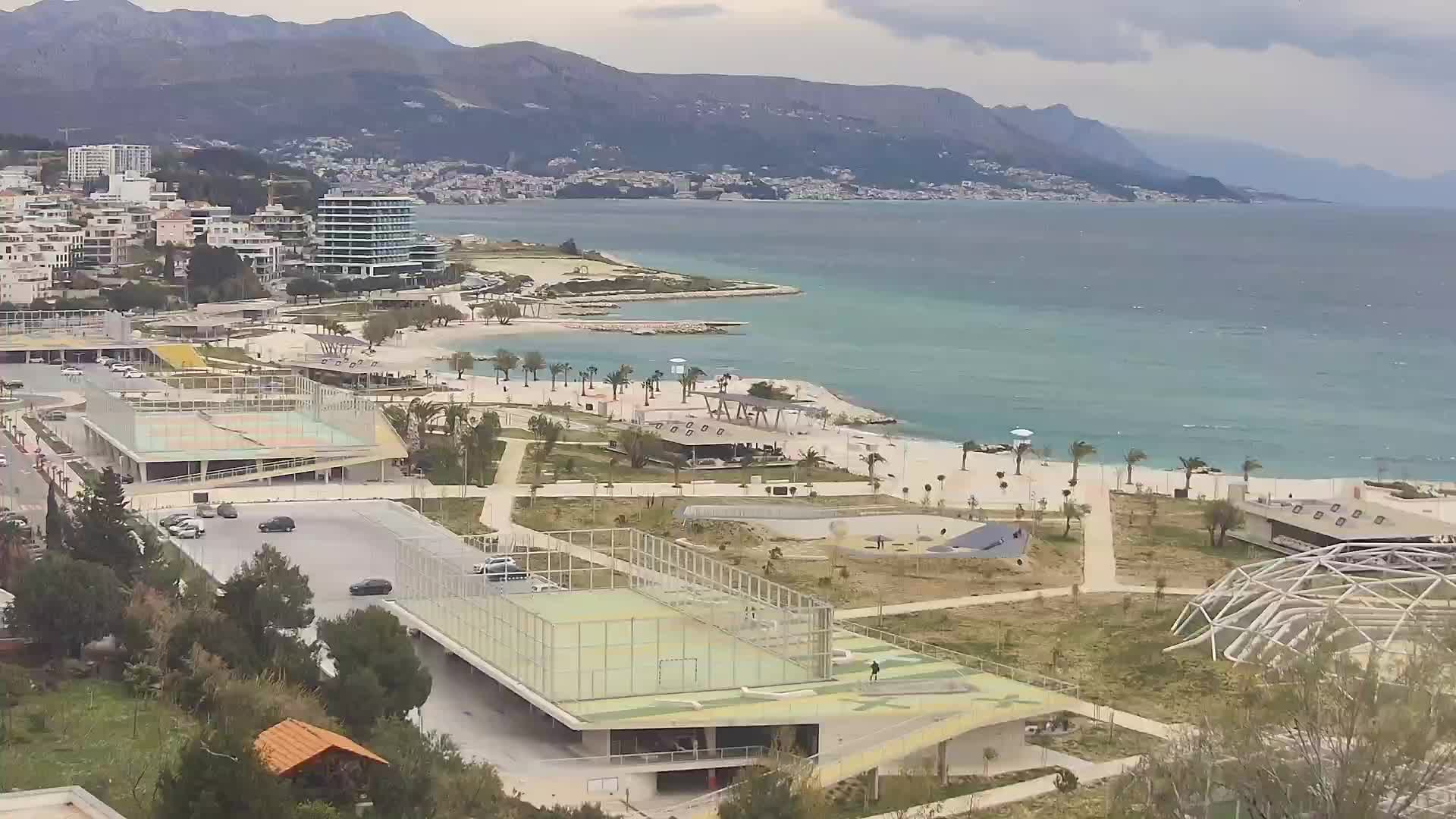 Playa Žnjan e instalaciones deportivas – Split