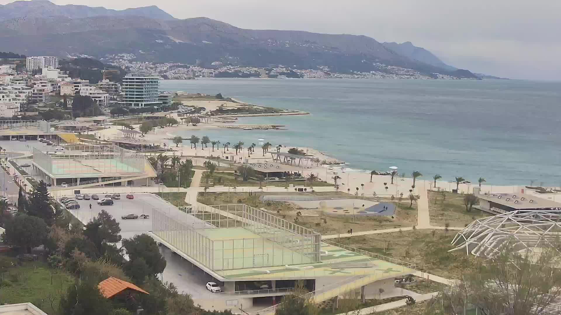 Plage Žnjan et installations sportives – Split