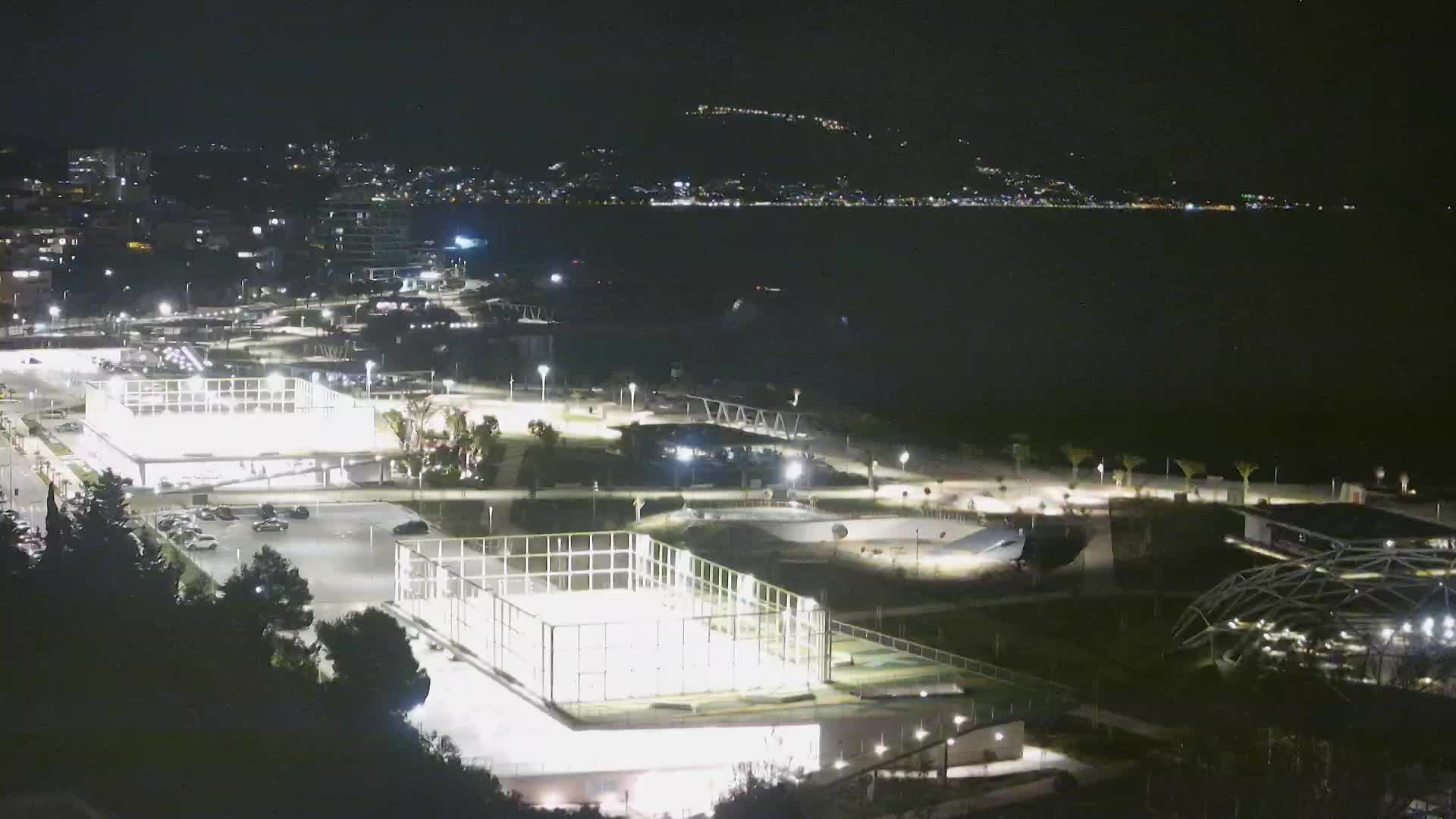 Plage Žnjan et installations sportives – Split