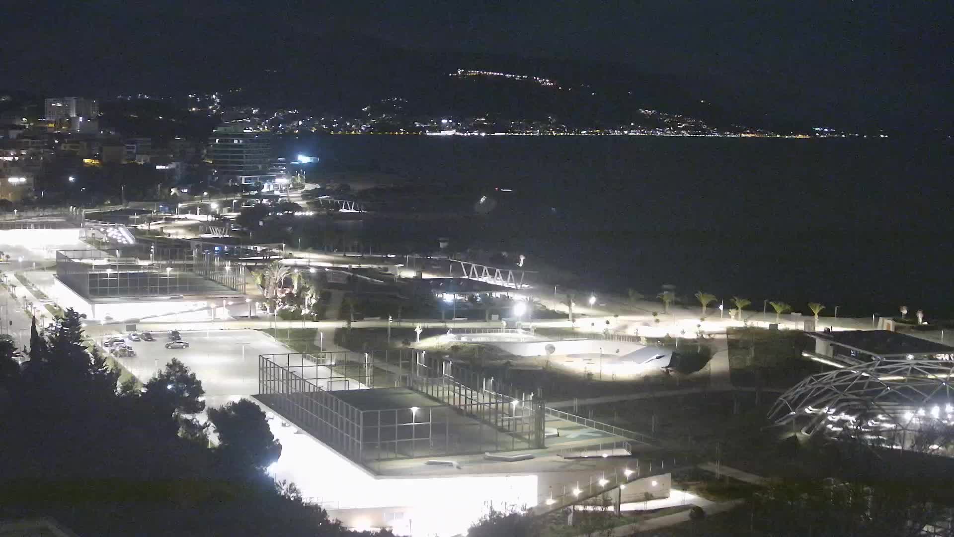 Plage Žnjan et installations sportives – Split