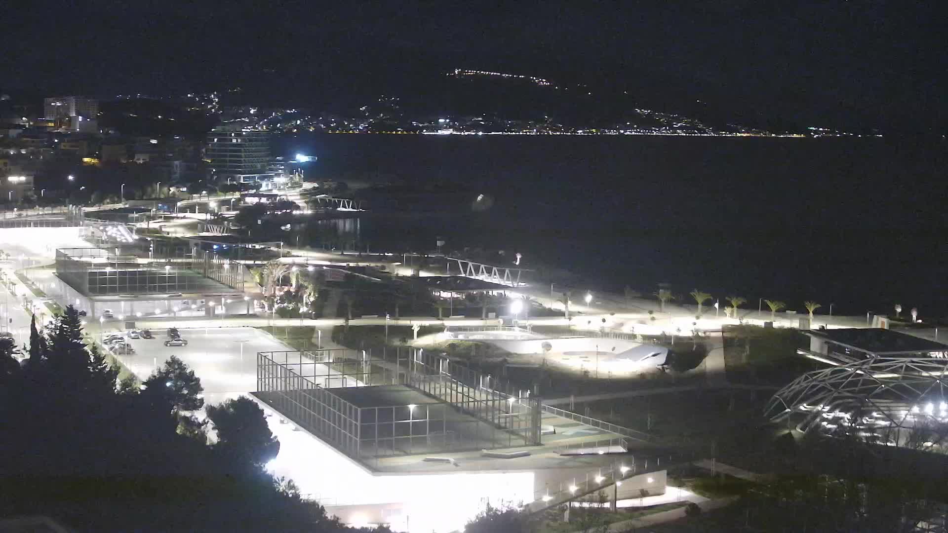 Plage Žnjan et installations sportives – Split