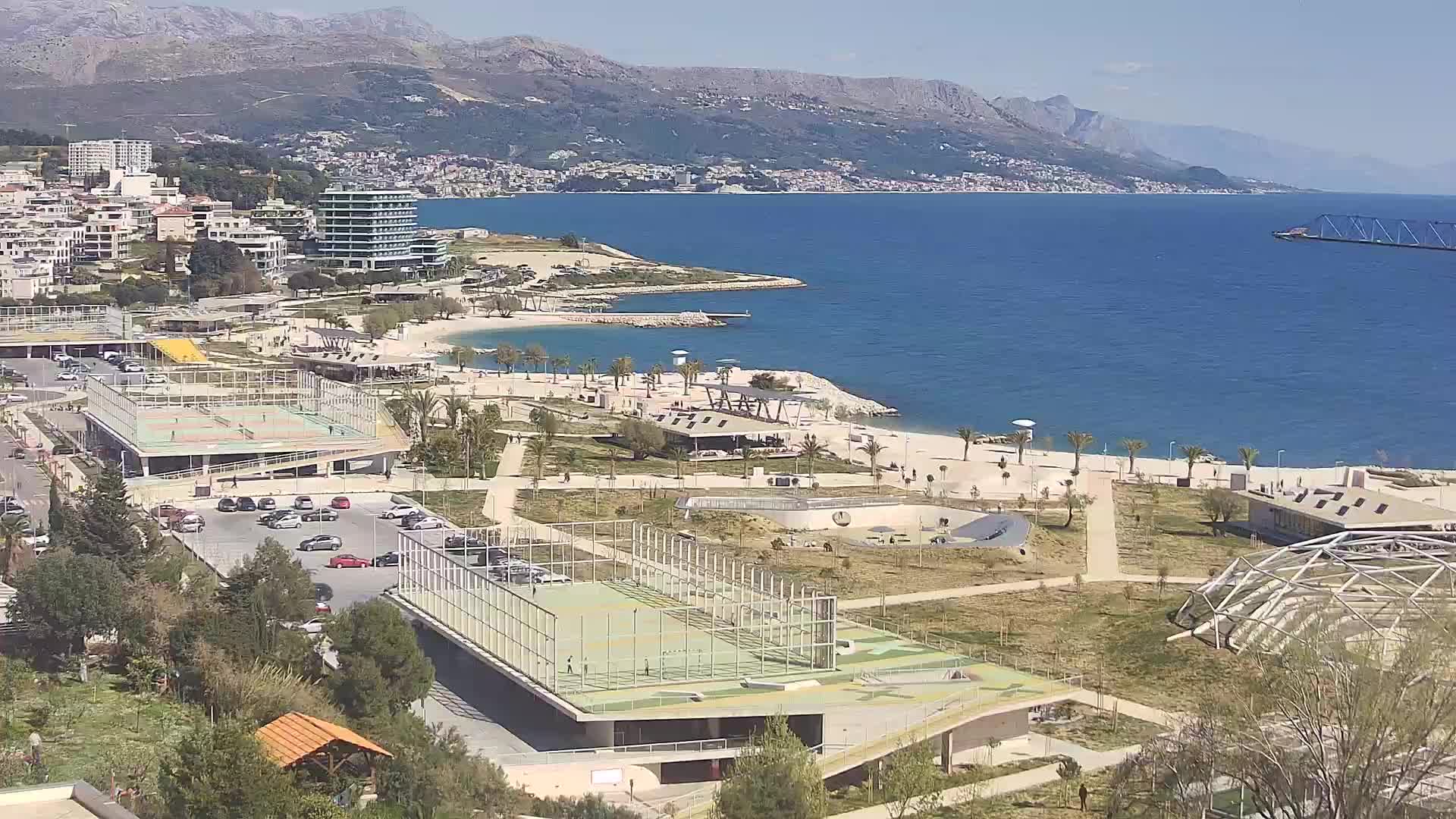 Playa Žnjan e instalaciones deportivas – Split