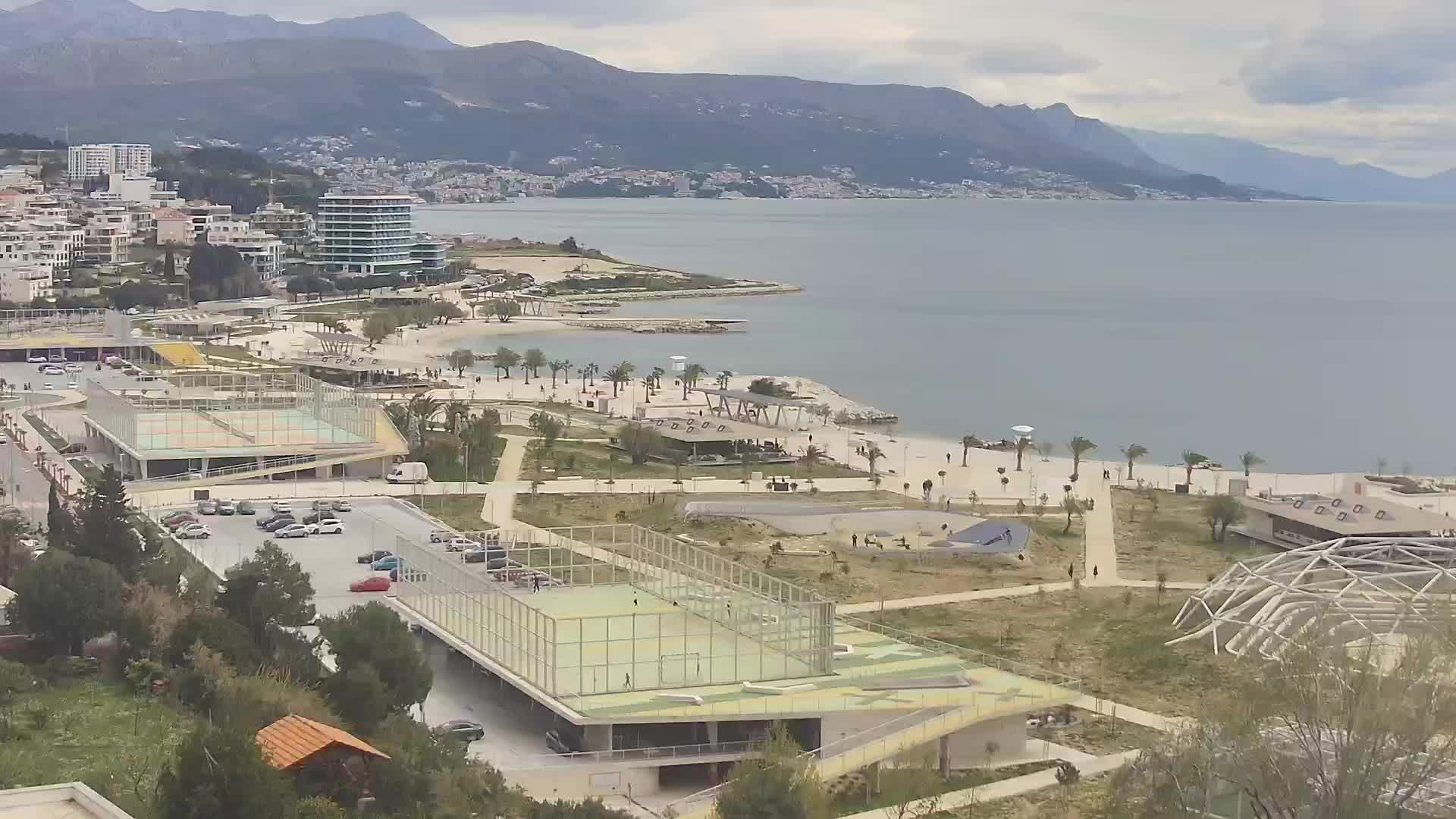 Spiaggia di Žnjan e impianti sportivi – Spalato