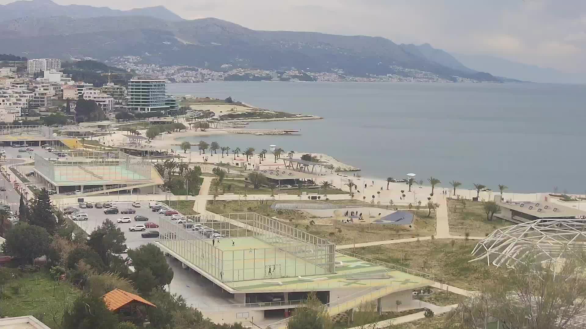 Spiaggia di Žnjan e impianti sportivi – Spalato