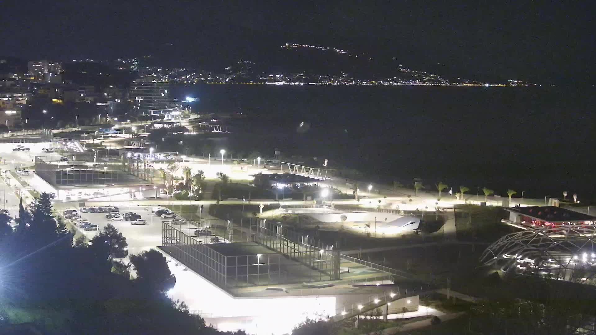 Plage Žnjan et installations sportives – Split