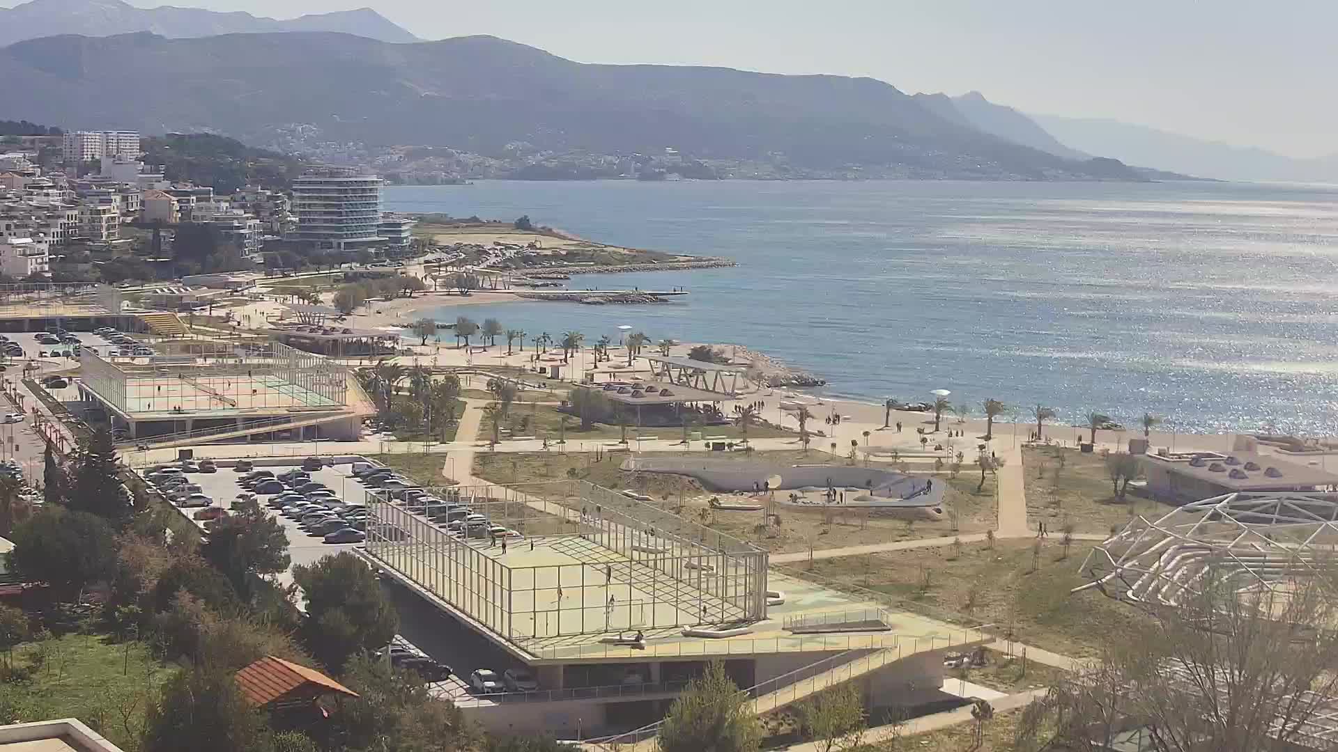 Plage Žnjan et installations sportives – Split