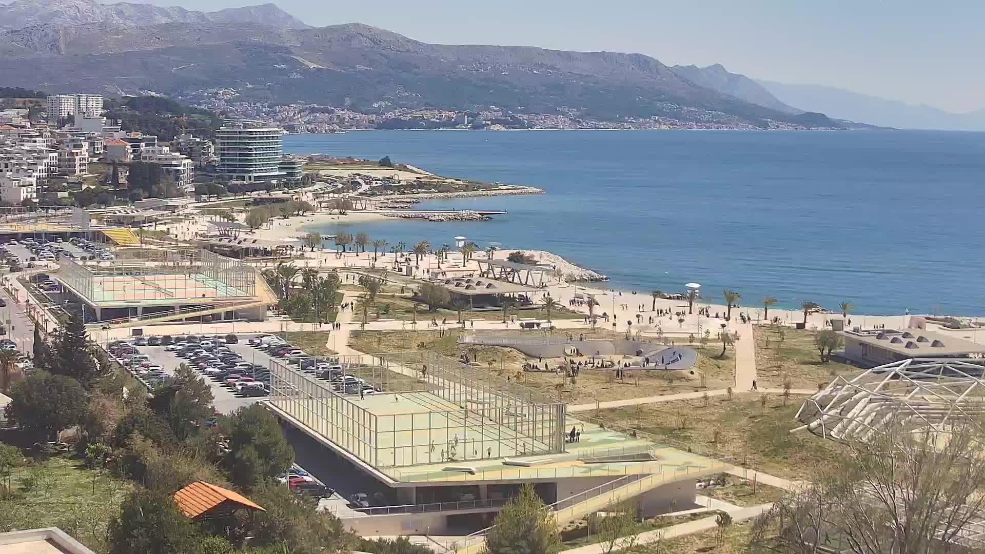 Playa Žnjan e instalaciones deportivas – Split