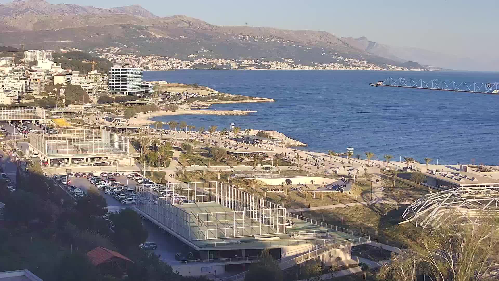 Plage Žnjan et installations sportives – Split