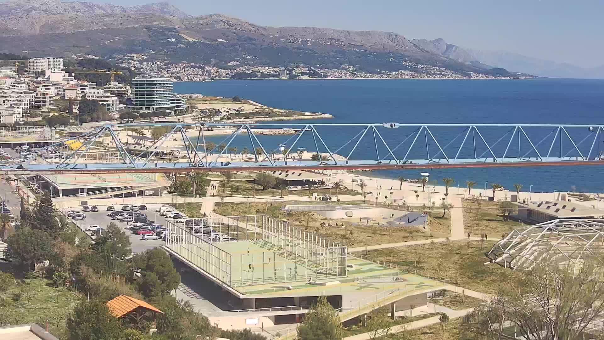 Playa Žnjan e instalaciones deportivas – Split