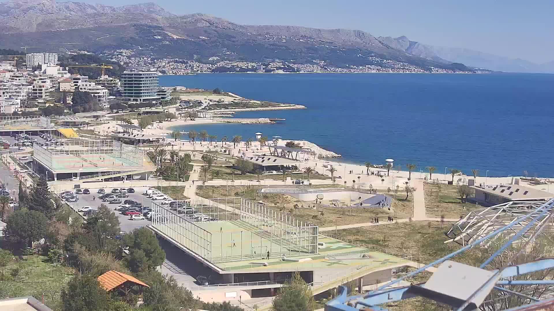 Playa Žnjan e instalaciones deportivas – Split